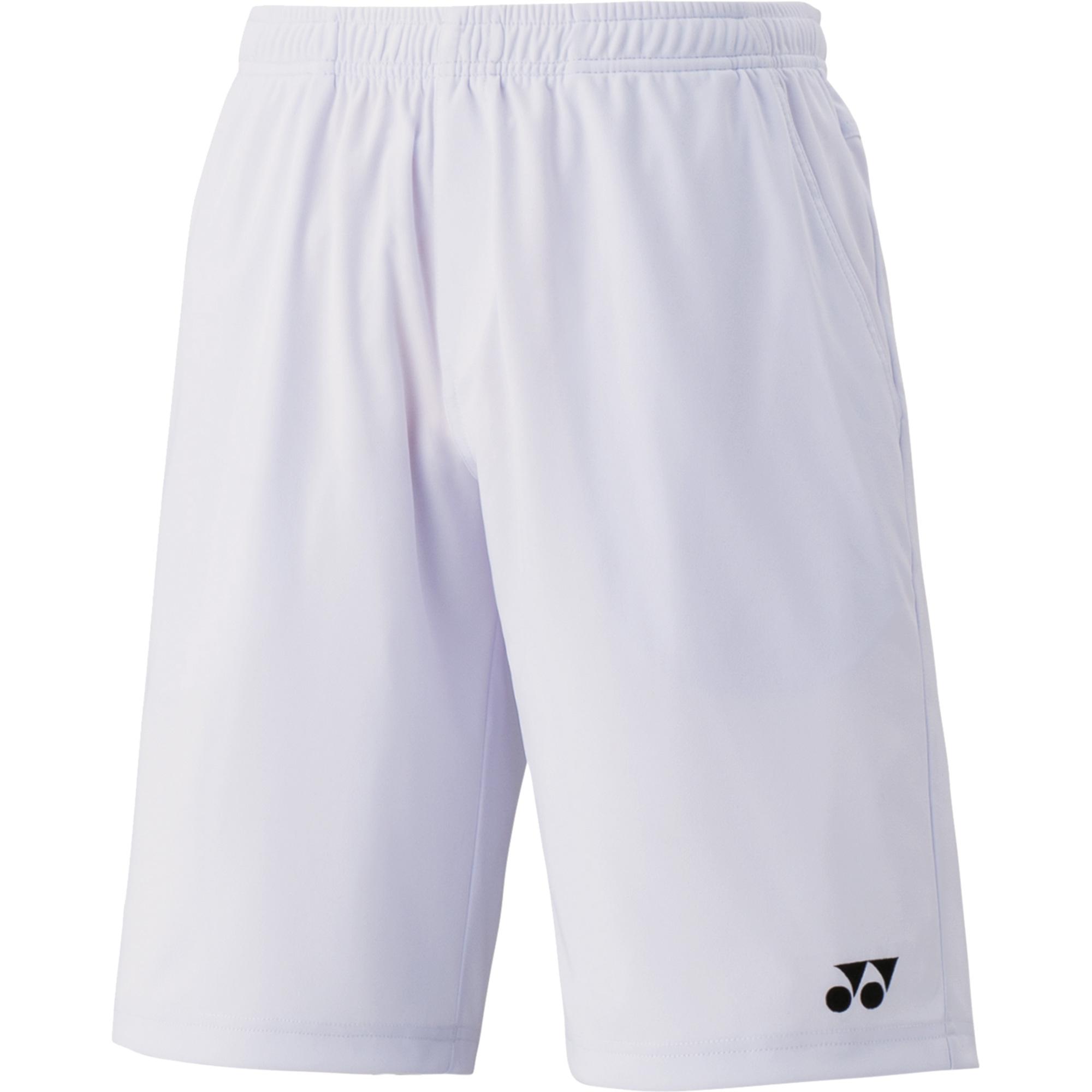 Yonex Mens 15047 Tennis Shorts White