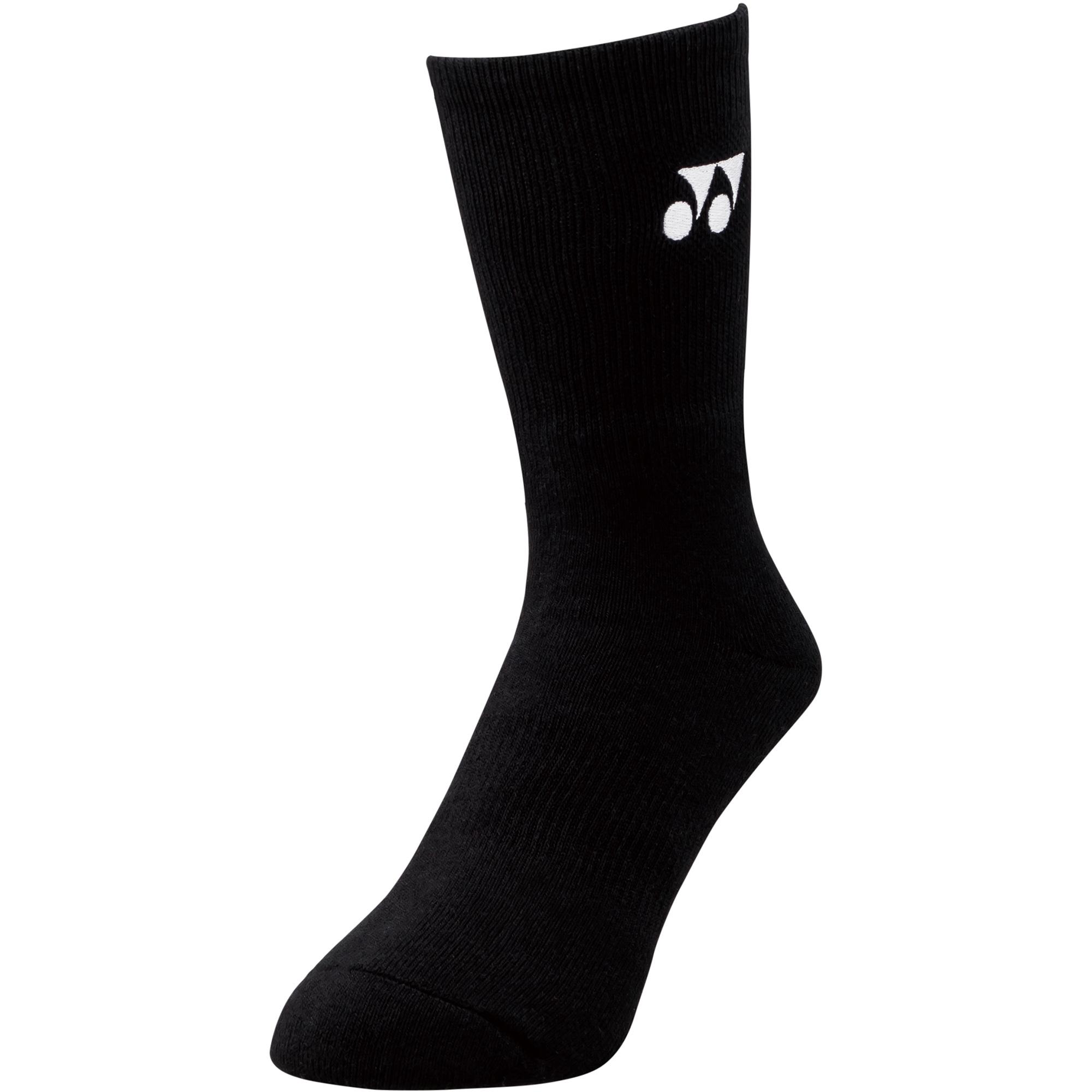 Yonex 19120EX Crew Socks (1 Pair) Black