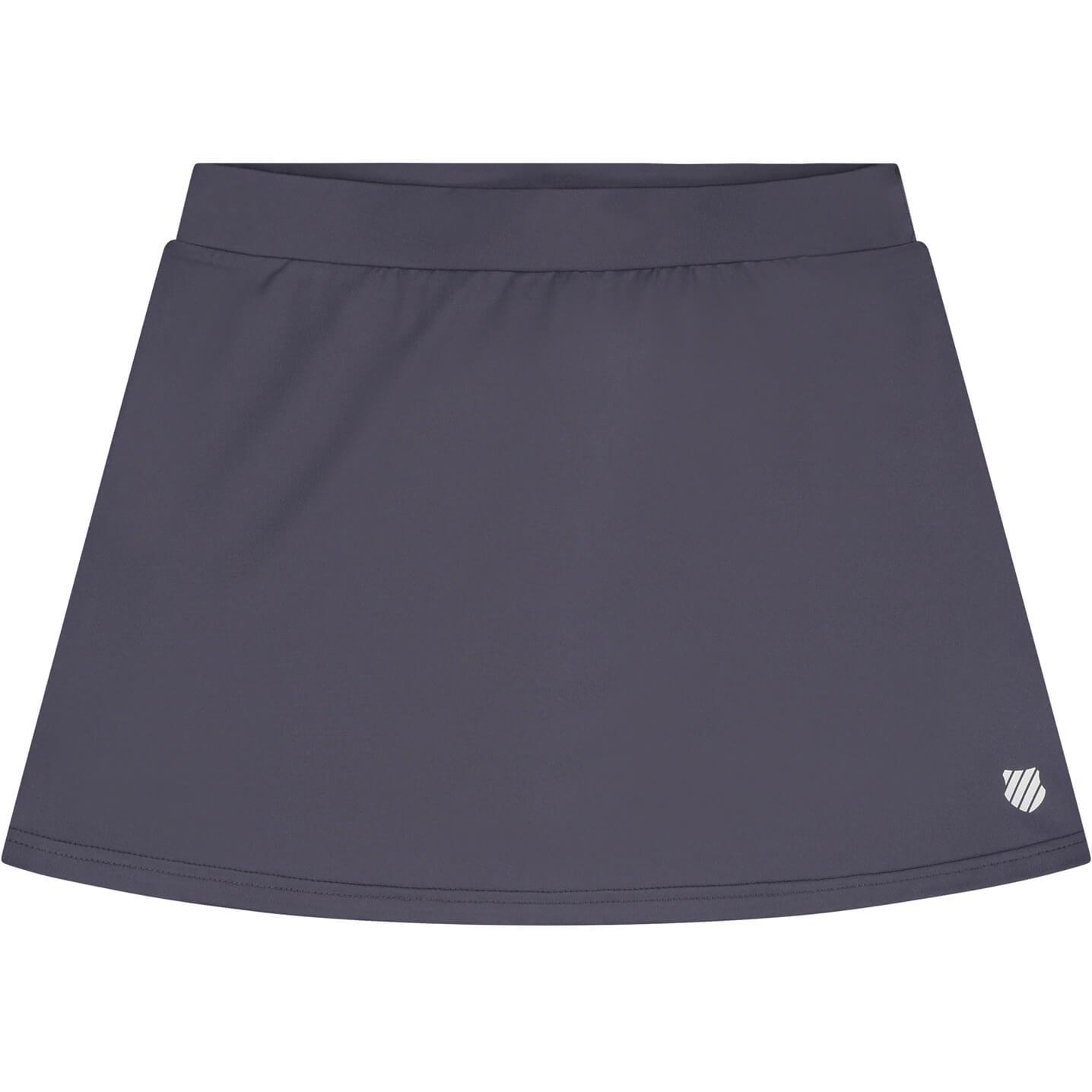 K-Swiss Womens Hypercourt Skirt 2 - Graystone - Tennisnuts.com