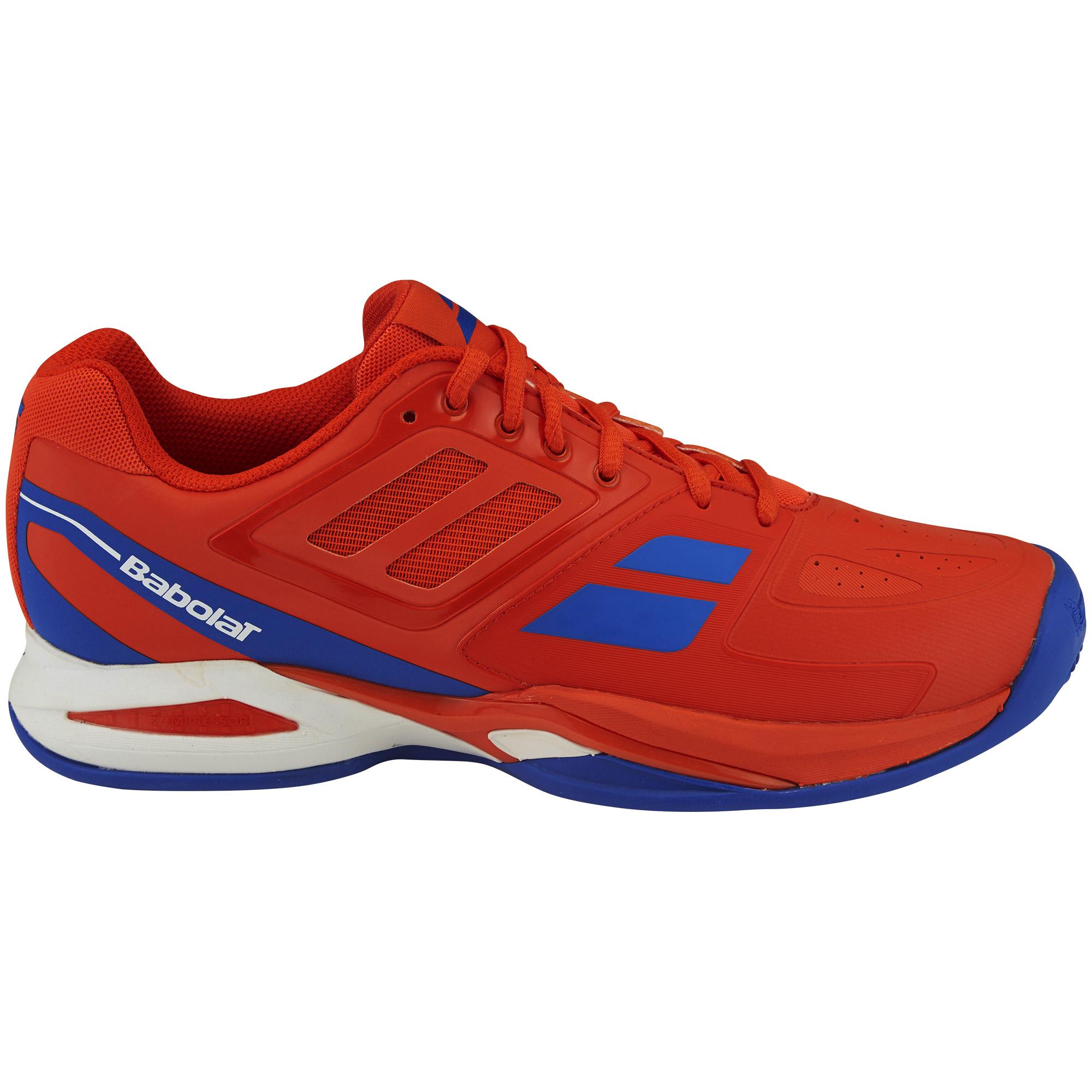 Babolat Mens Propulse Team Clay Court Tennis Shoes Red