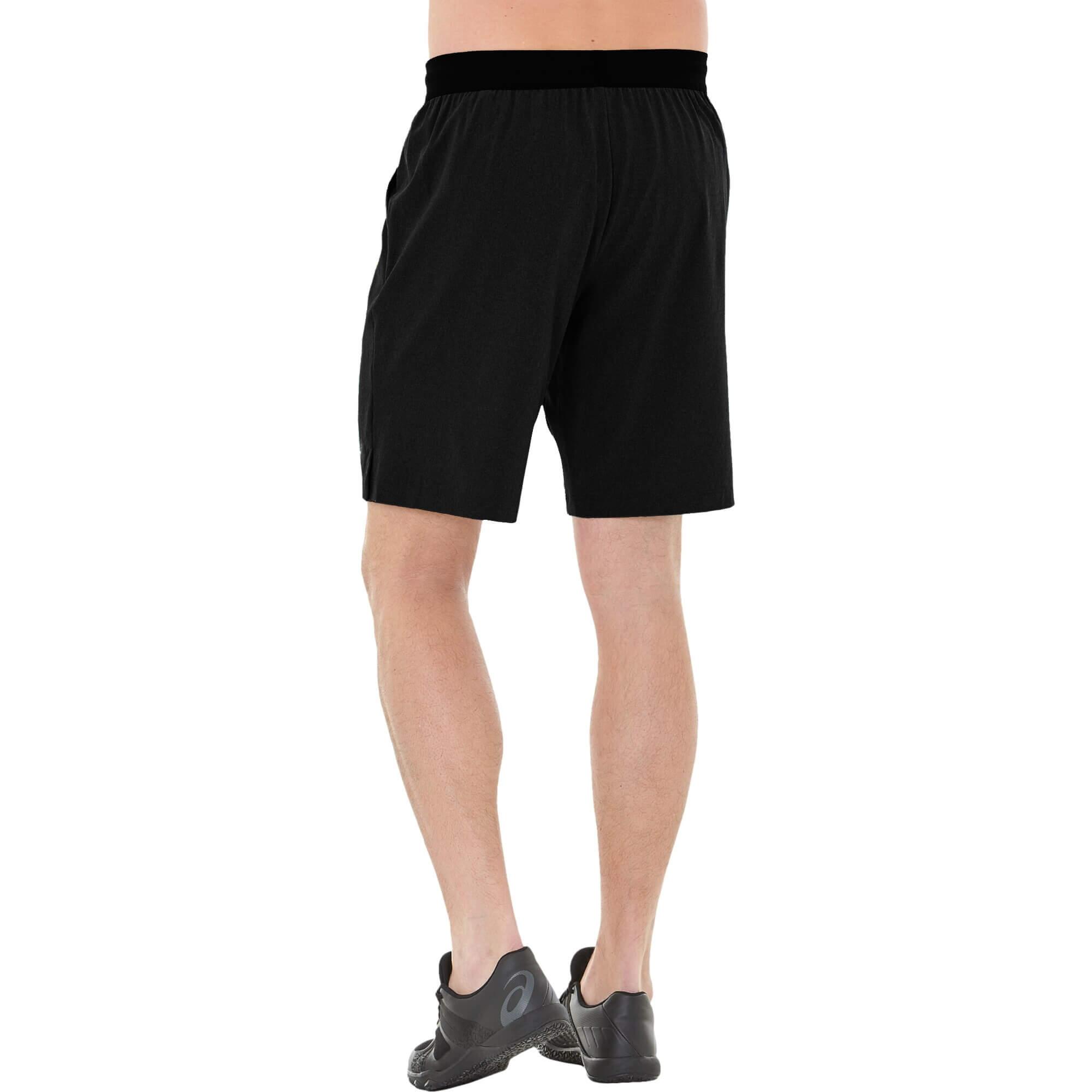 Asics Mens Woven Training Shorts Performance Black