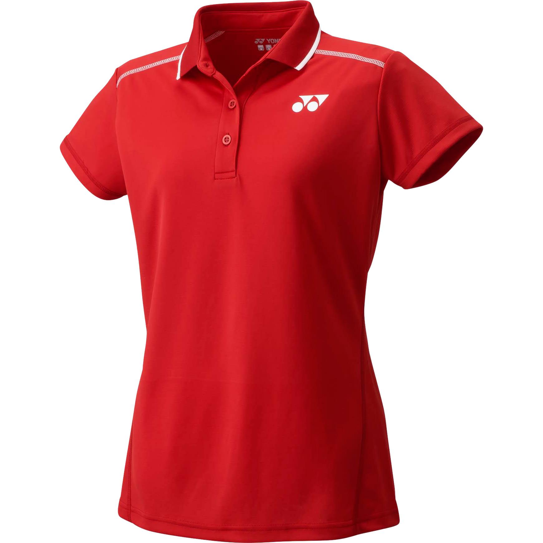 Yonex Womens 20369 Polo Shirt Sunset Red