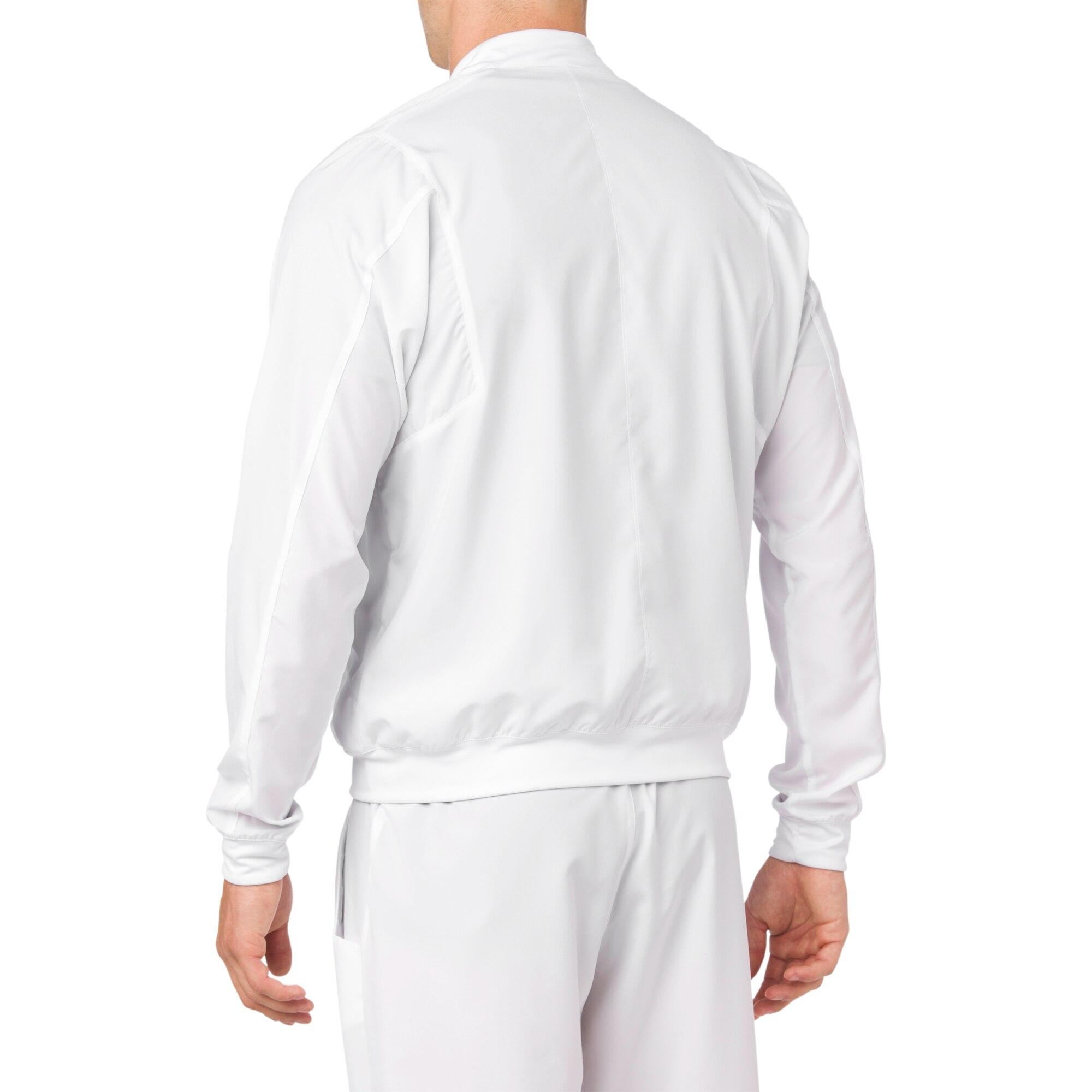 Asics Mens Practice Jacket Brilliant White