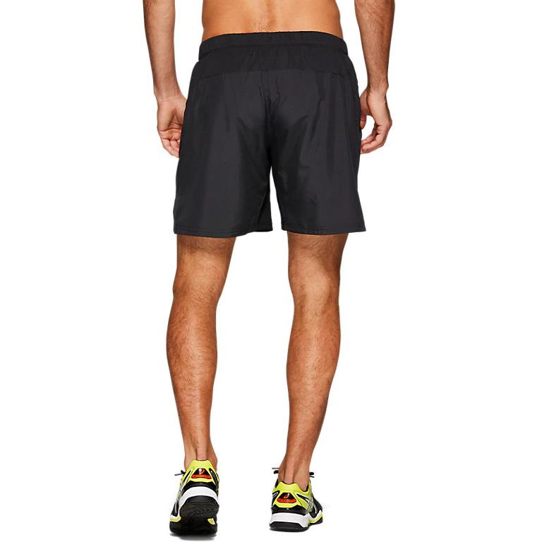 Asics Mens Club 7 Inch Tennis Shorts Performance Black