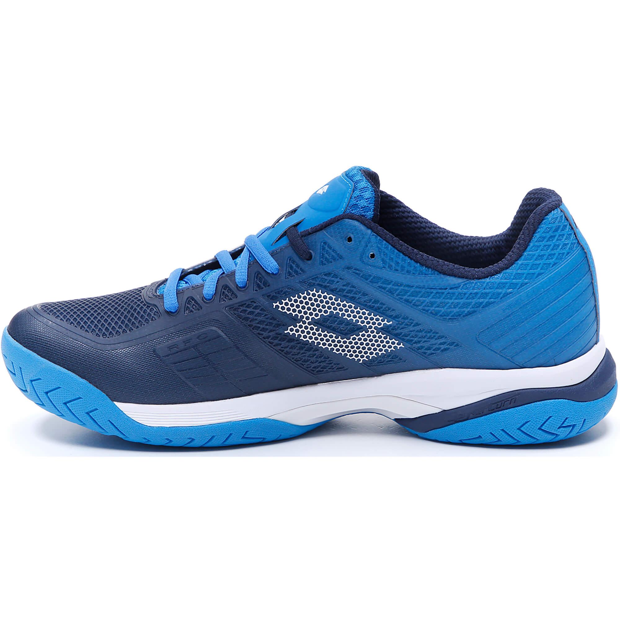 all blue tennis shoes
