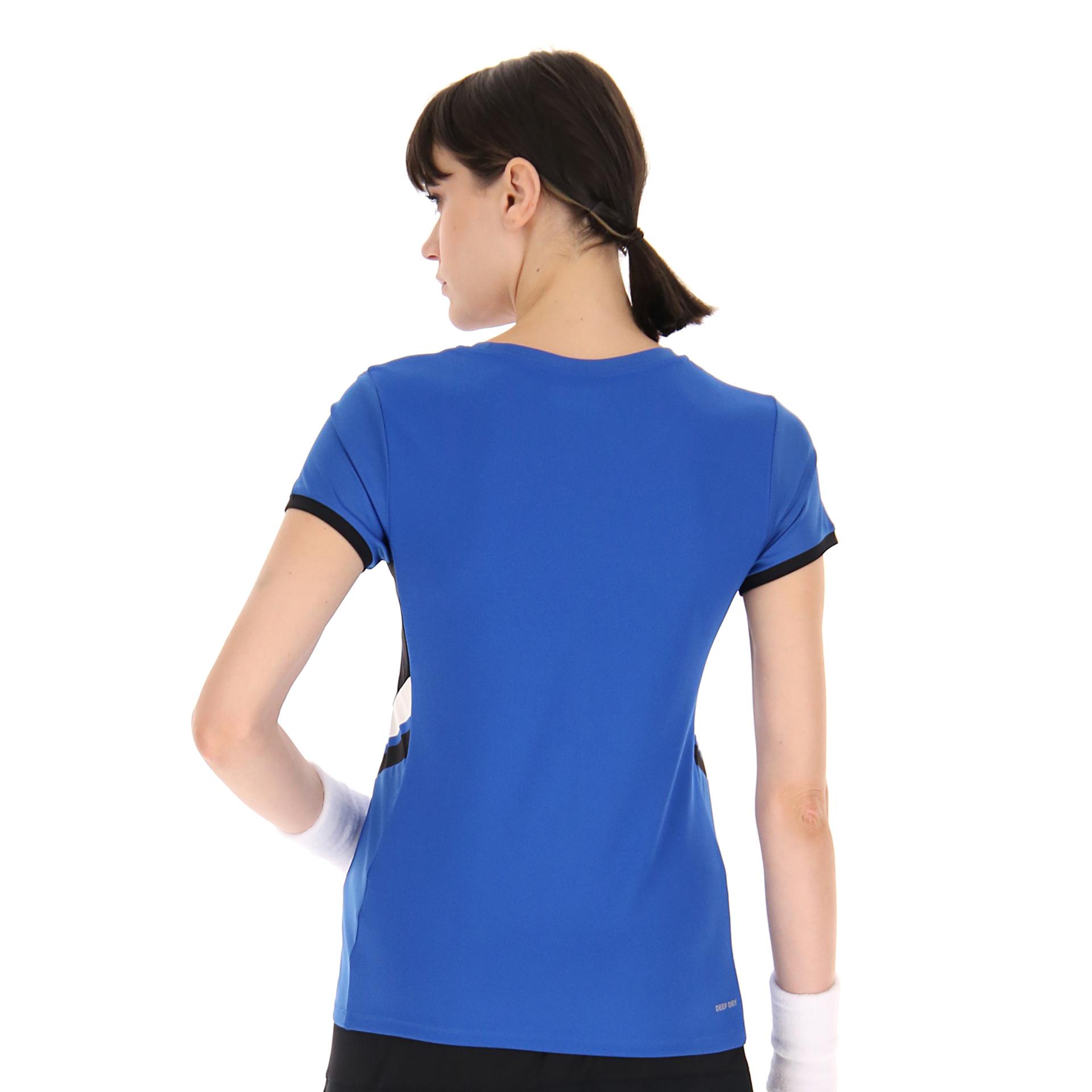 Lotto Womens Squadra III Tee - Blue - Tennisnuts.com