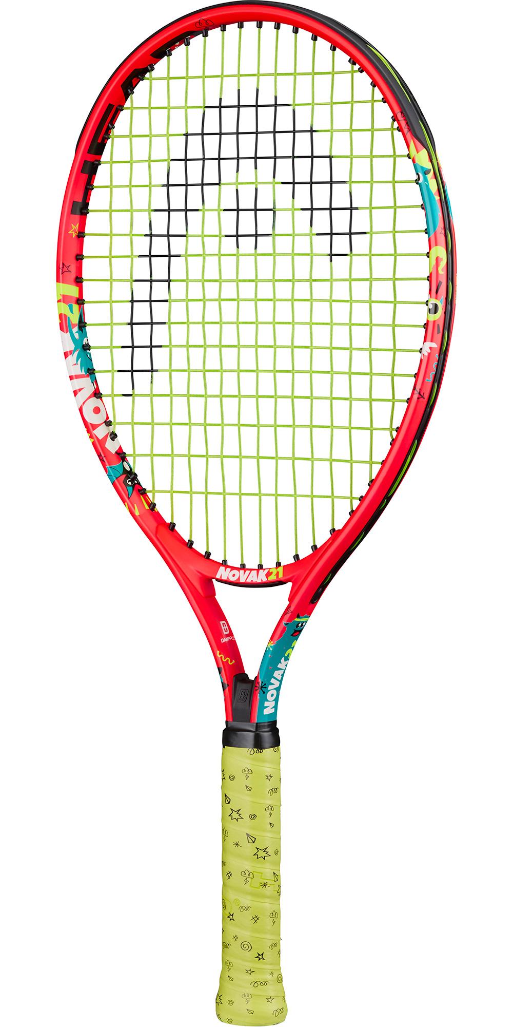 Head Novak 21 Inch Junior Aluminium Tennis Racket Red