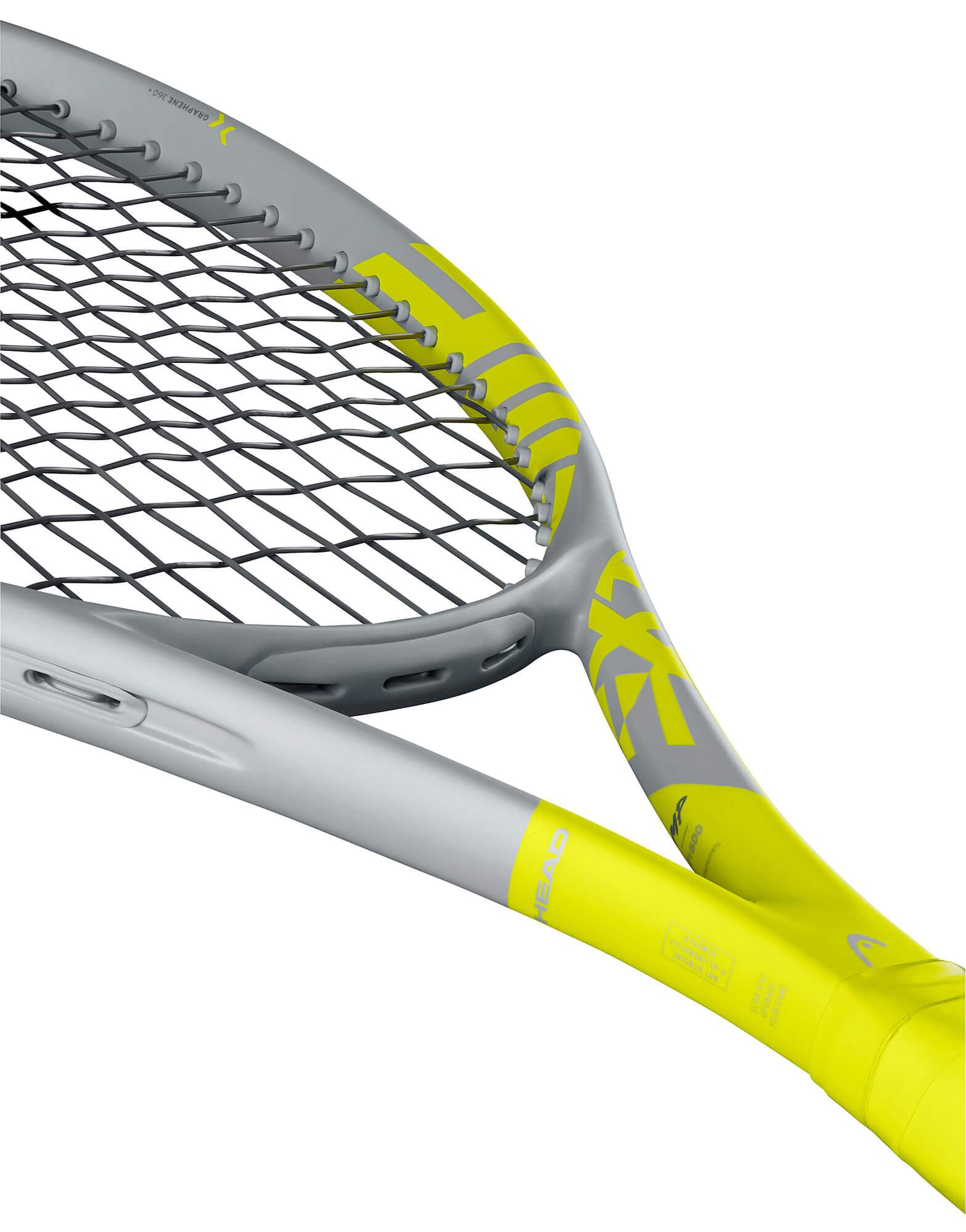 Besaitet HEAD Tennisschläger Graphine 360 Extreme MP 16/19 Neu 300g Gelb ABA 