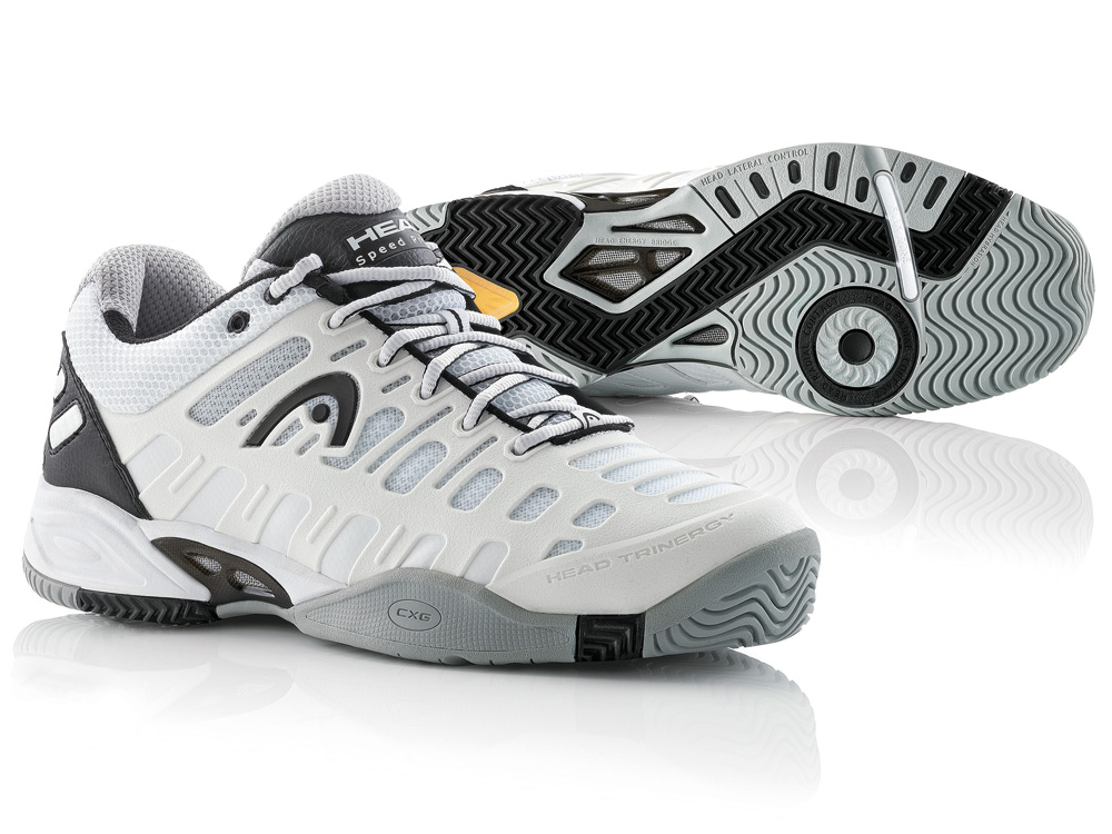 Head Mens Speed Pro II Tennis Shoes White/Black