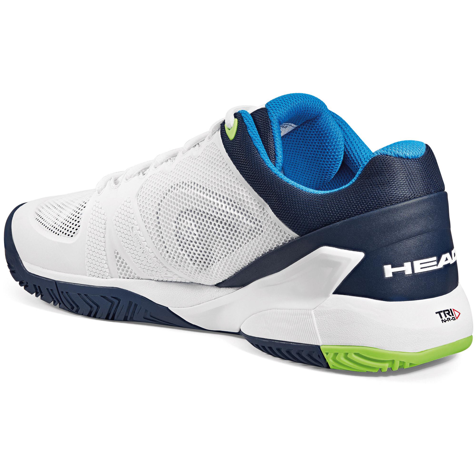 Head Mens Revolt Pro 2.0 Tennis Shoes White/Blue