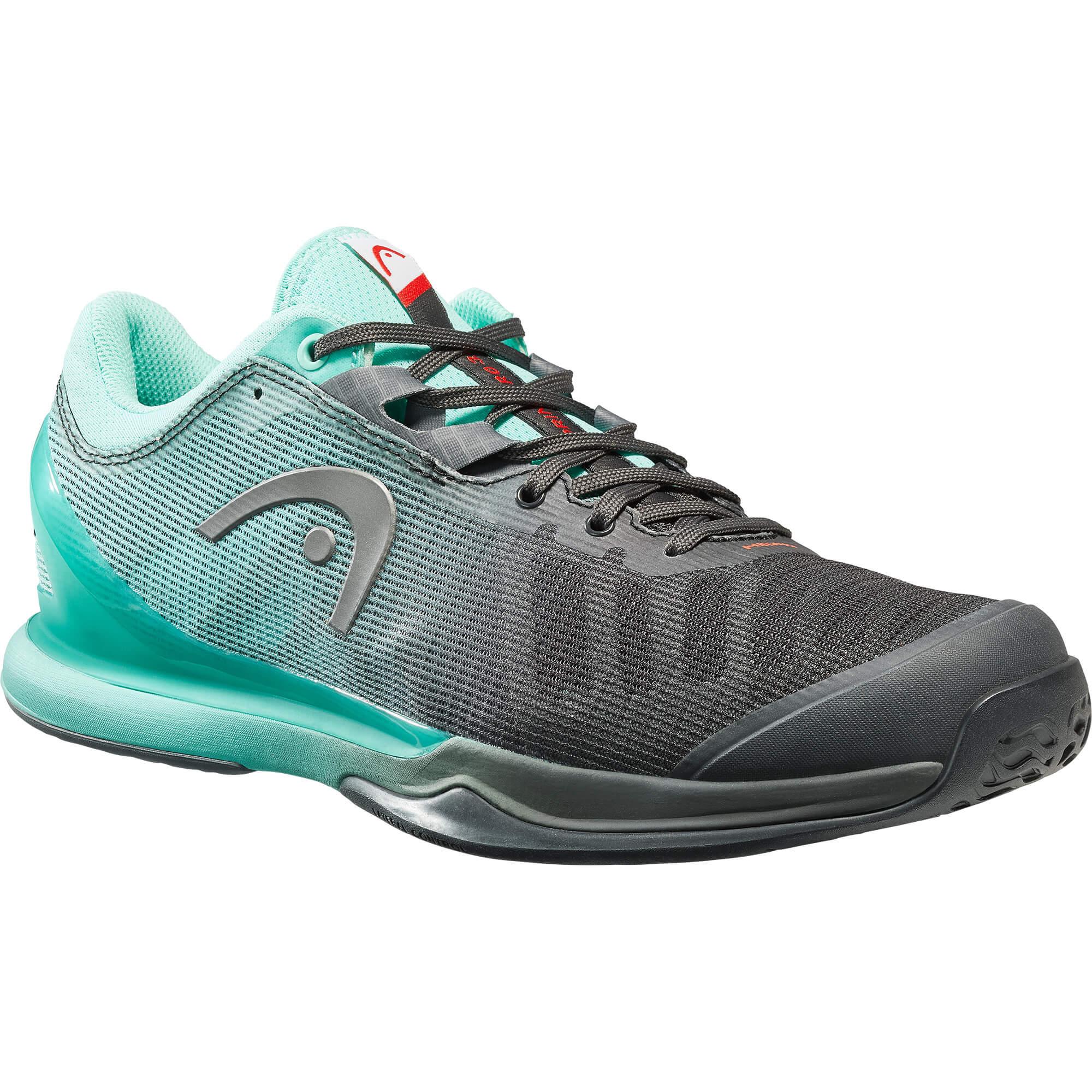 Head Mens Sprint Pro 3.0 Tennis Shoes Black/Teal