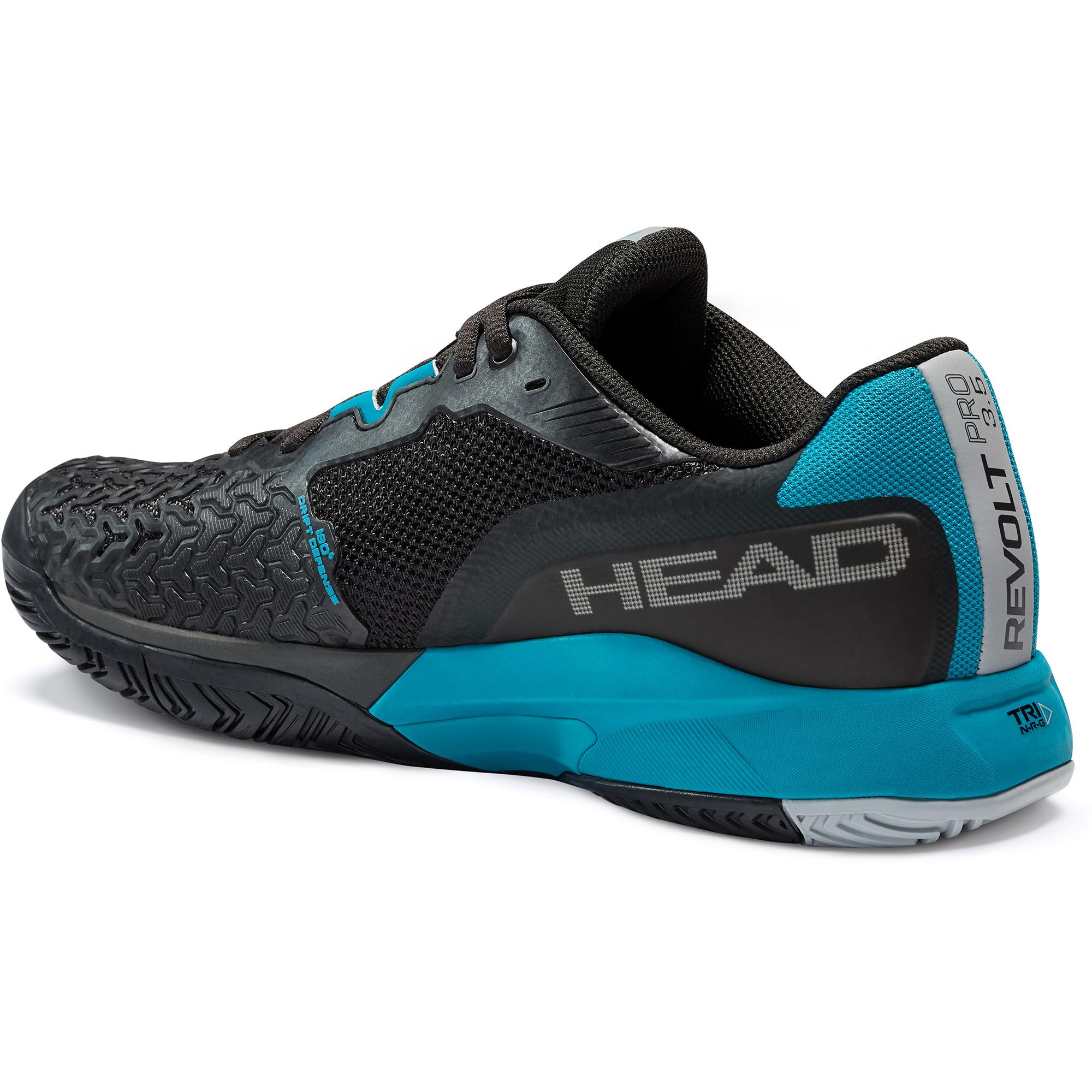 Head Mens Revolt Pro 3.5 Tennis Shoes Black/Blue