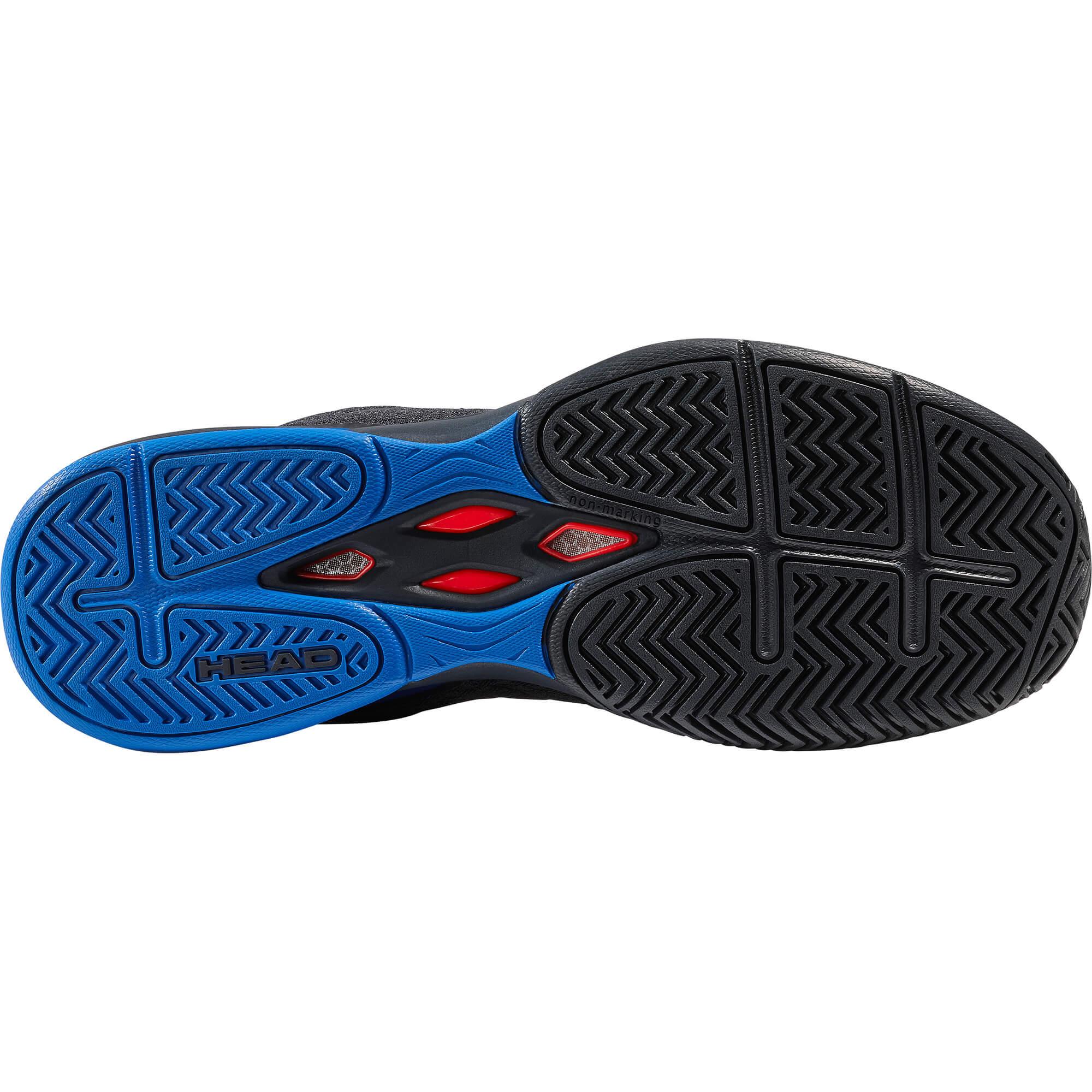 Head Revolt Team 3.5 Mens Tennis Shoe Anthracite and Royal Blue 