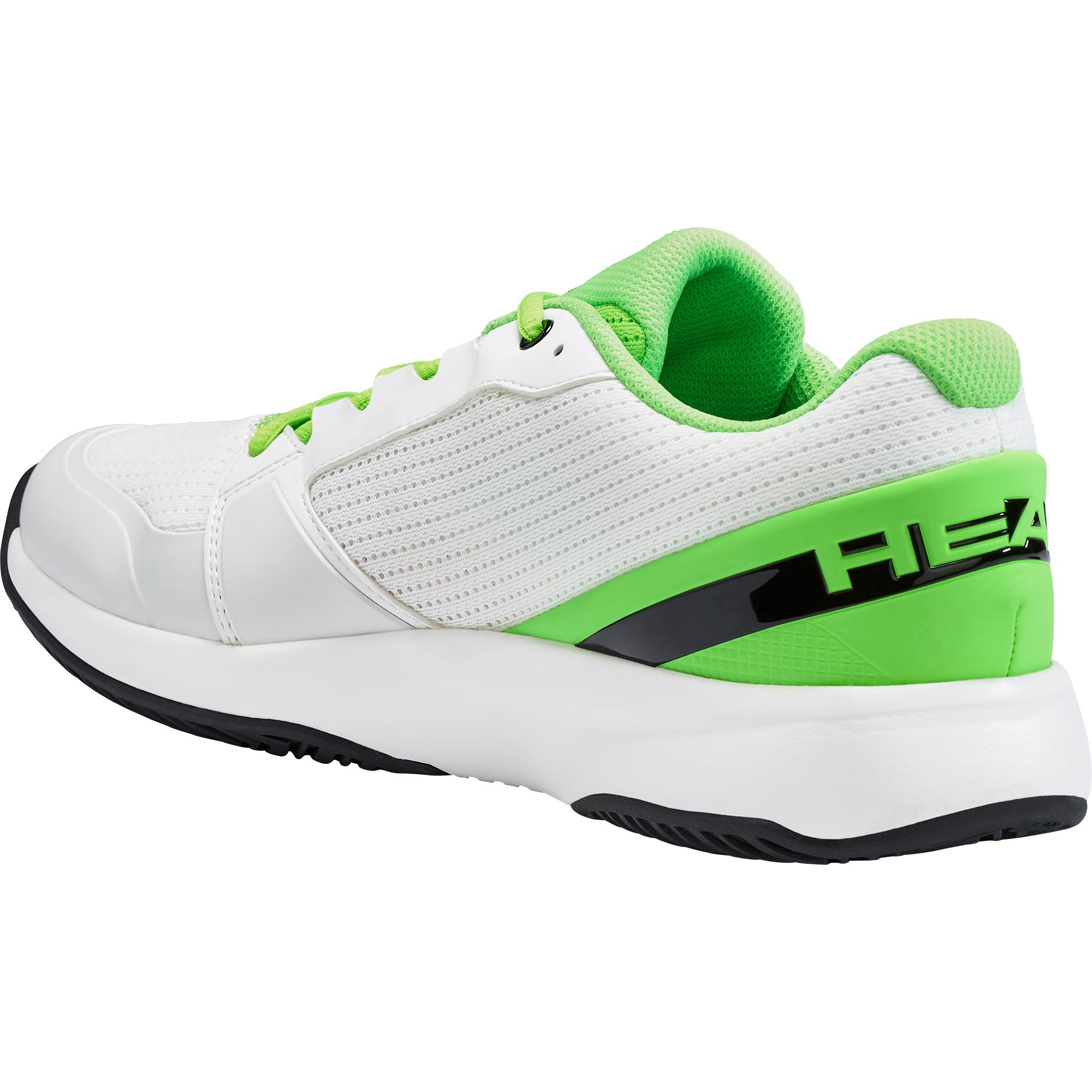 Head Mens Sprint Team 2.5 Tennis Shoes White/Neon Green