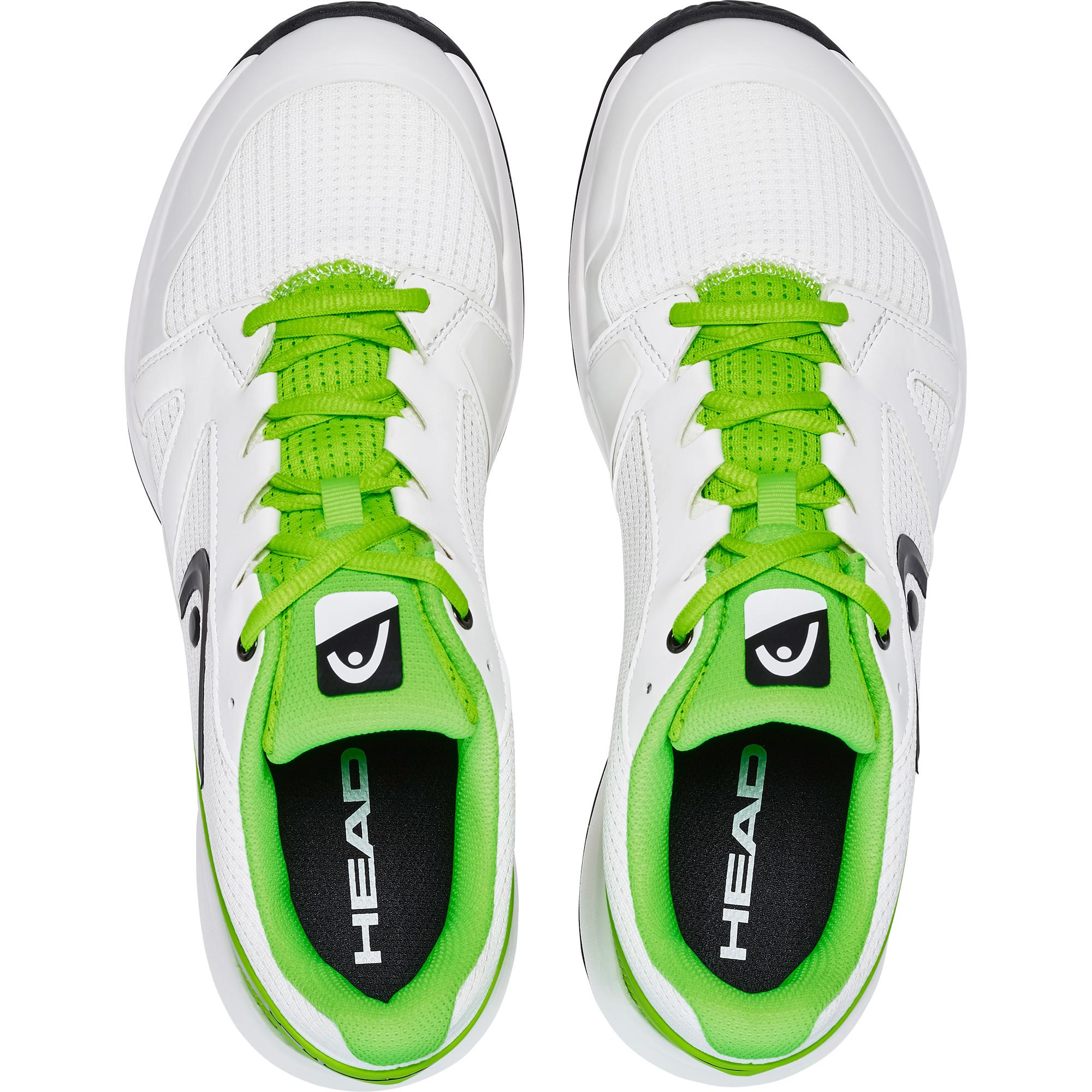Head Mens Sprint Team 2.5 Tennis Shoes White/Neon Green