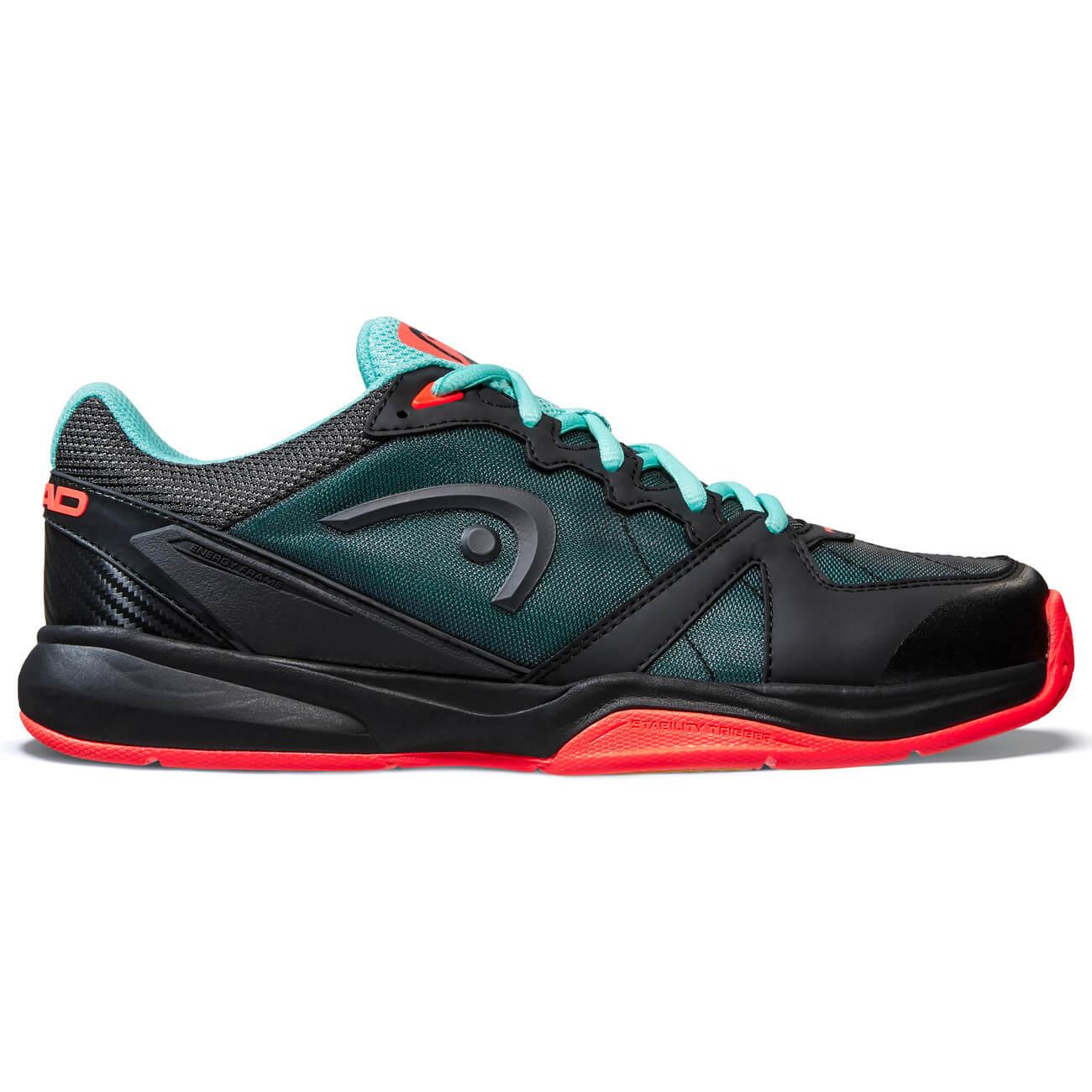 Head Mens Revolt Indoor Court Shoes Black/Teal