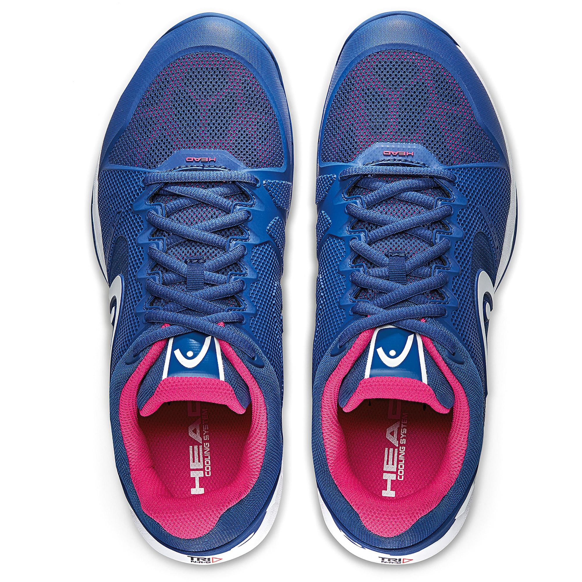 Head Womens Revolt Pro 2.0 Tennis Shoes Navy Blue/Pink