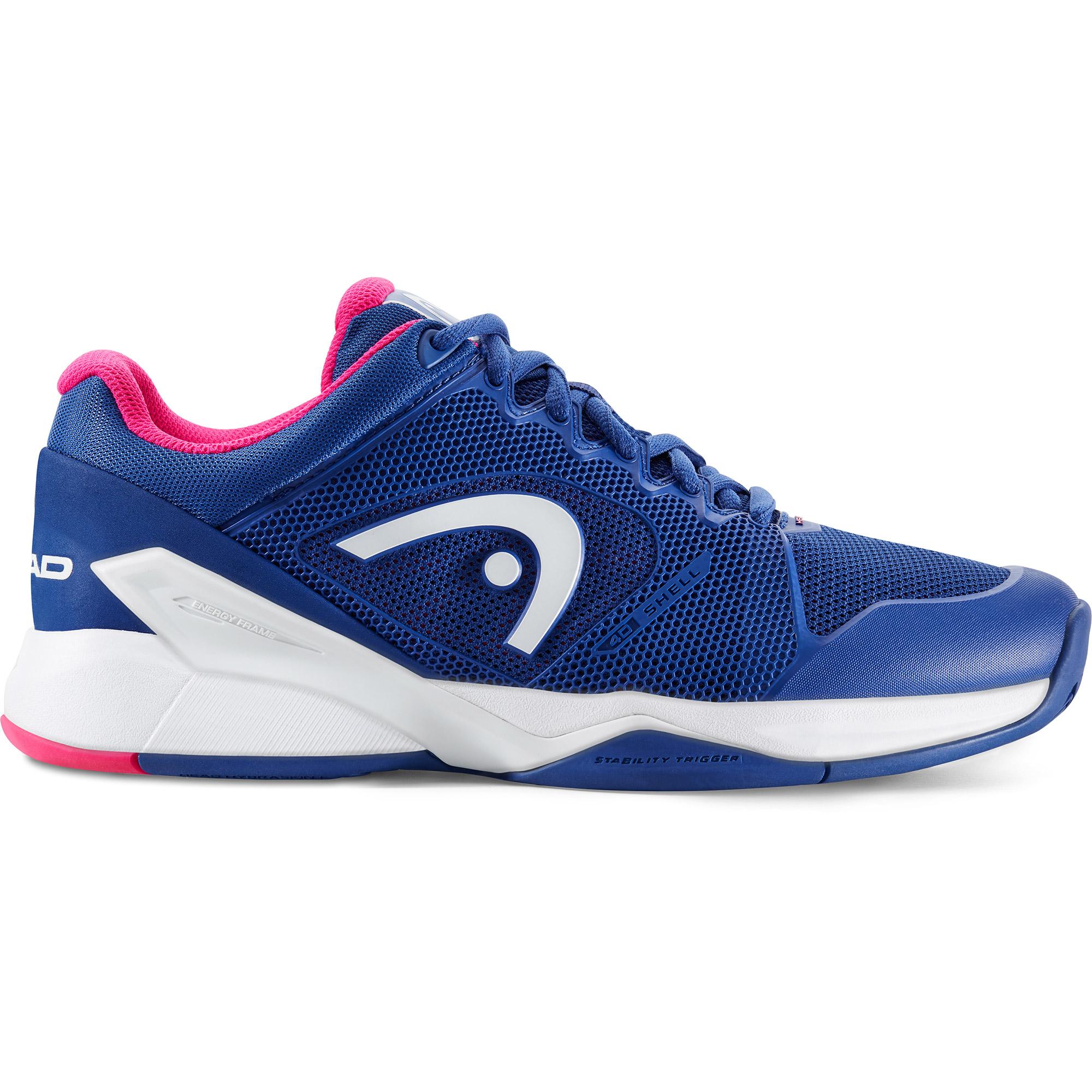 Head Womens Revolt Pro 2.0 Tennis Shoes Navy Blue/Pink