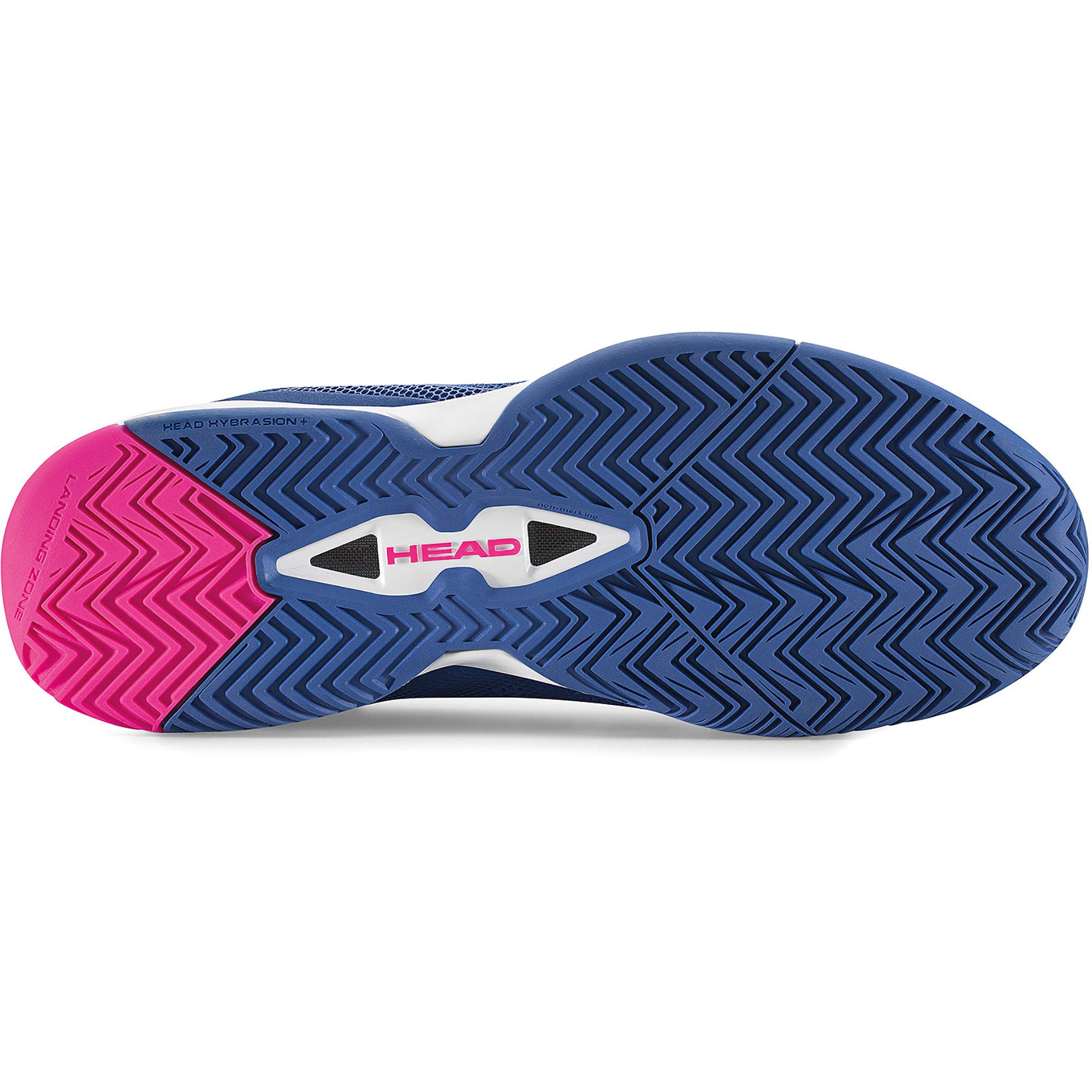 Head Womens Revolt Pro 2.0 Tennis Shoes Navy Blue/Pink