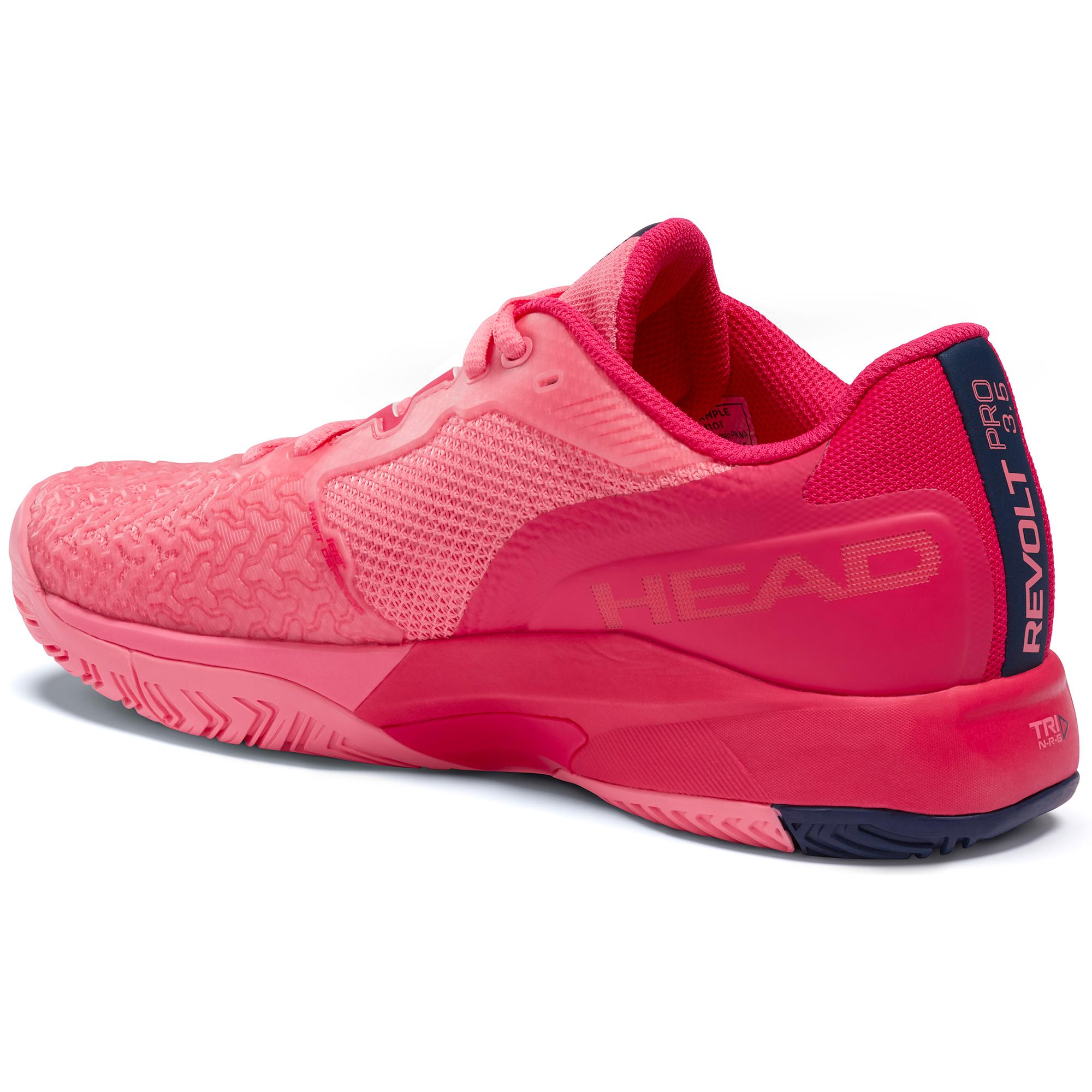 Head Womens Revolt Pro 3.5 Tennis Shoes - Pink - Tennisnuts.com