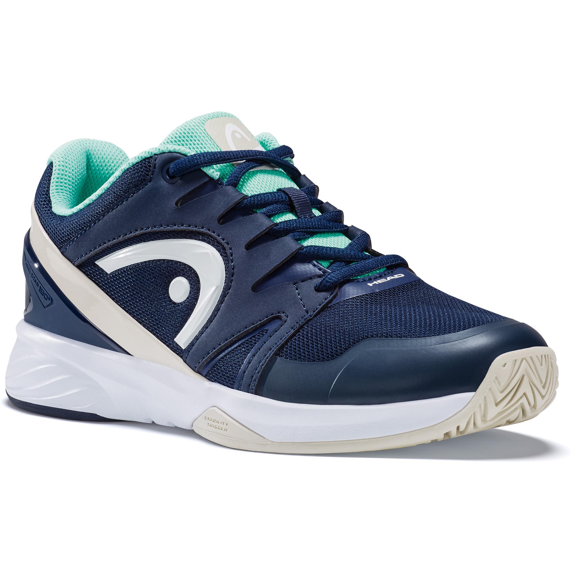 Head Womens Sprint Team 2 Tennis Shoes - Navy/Ice Green - www.semashow.com