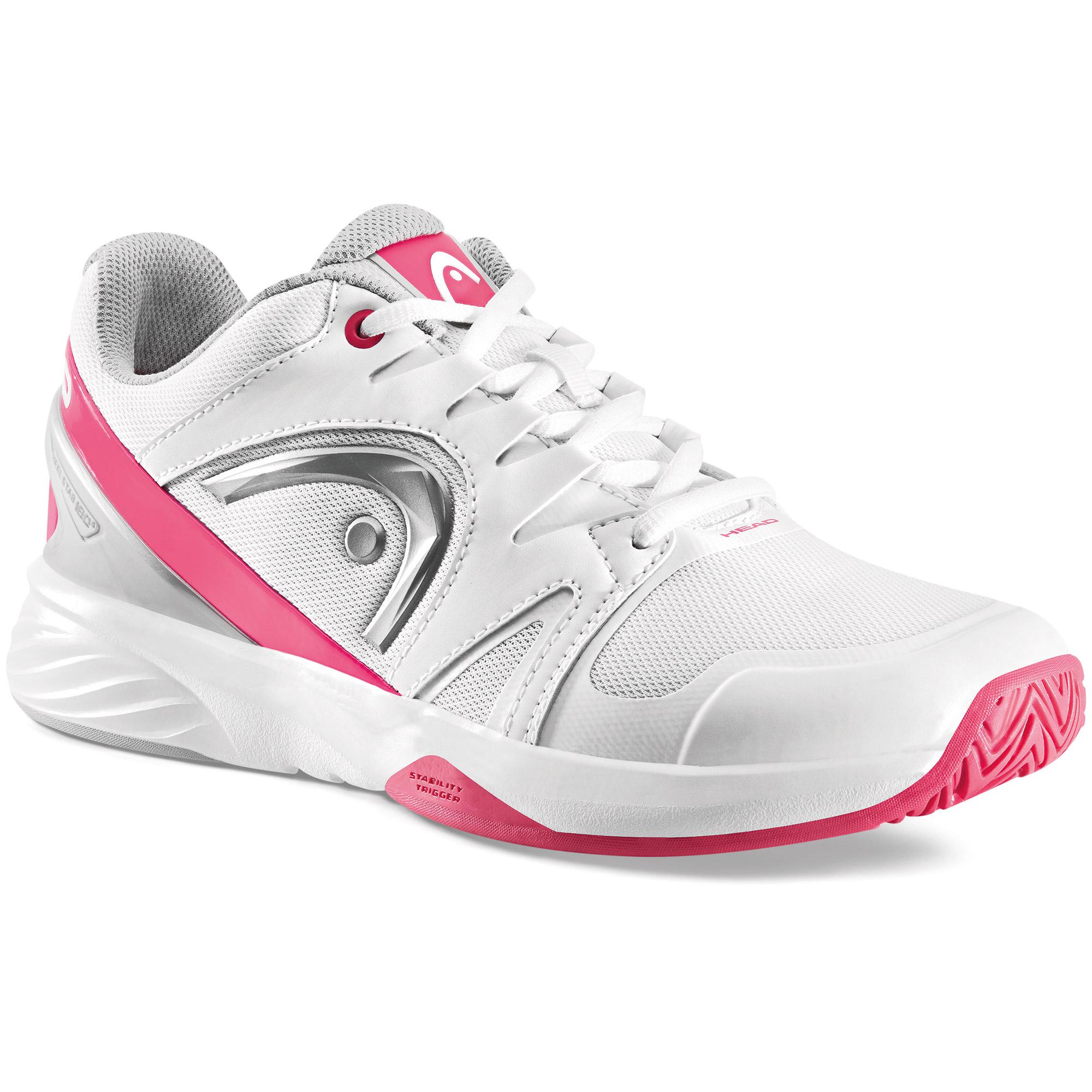 Head Womens Nitro Team Tennis Shoes - White/Pink - 0