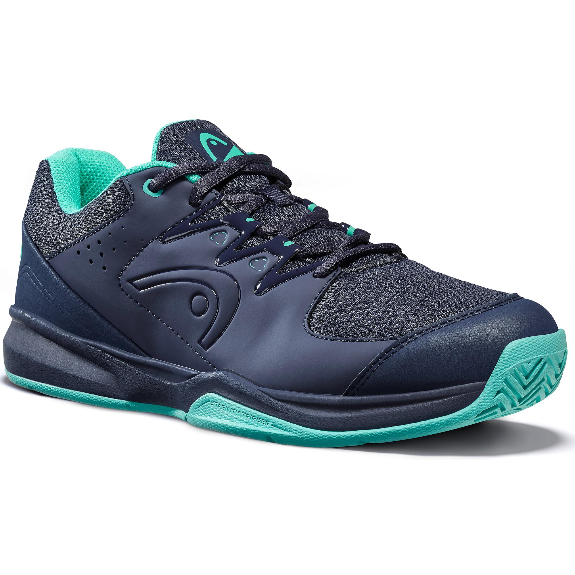 Head Womens Brazer 2.0 Tennis Shoes Dark Blue/Turquoise