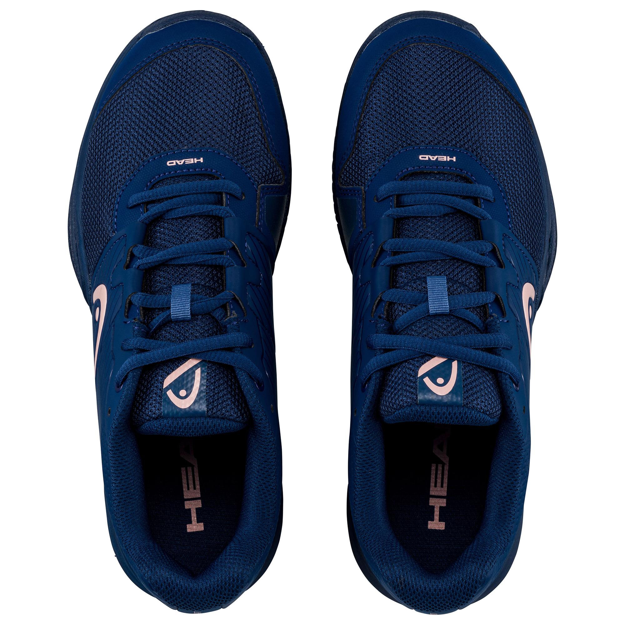Head Womens Revolt Court Tennis Shoes Blue/Rose
