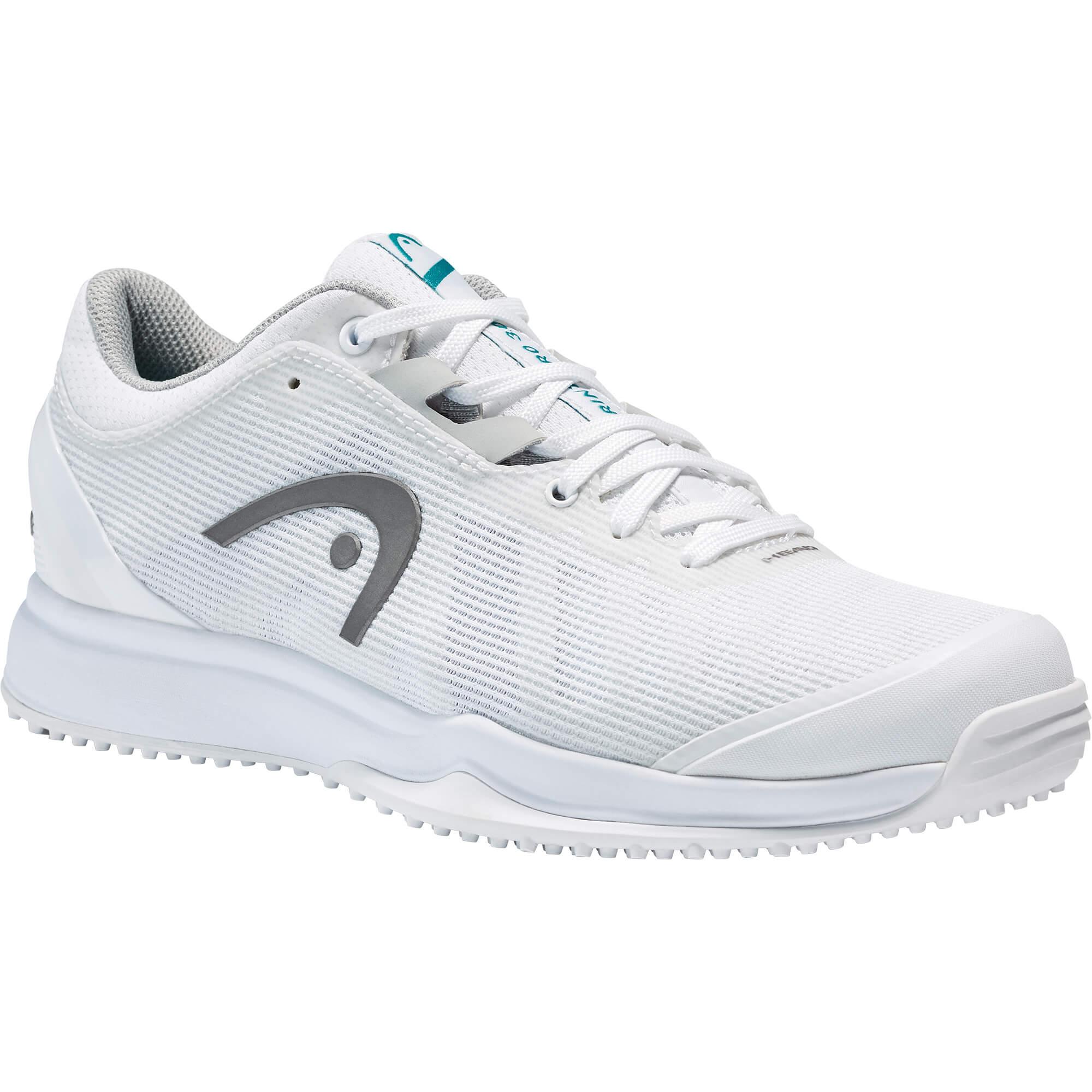 Head Womens Sprint Pro 3.0 Grass Tennis Shoes - White - Tennisnuts.com