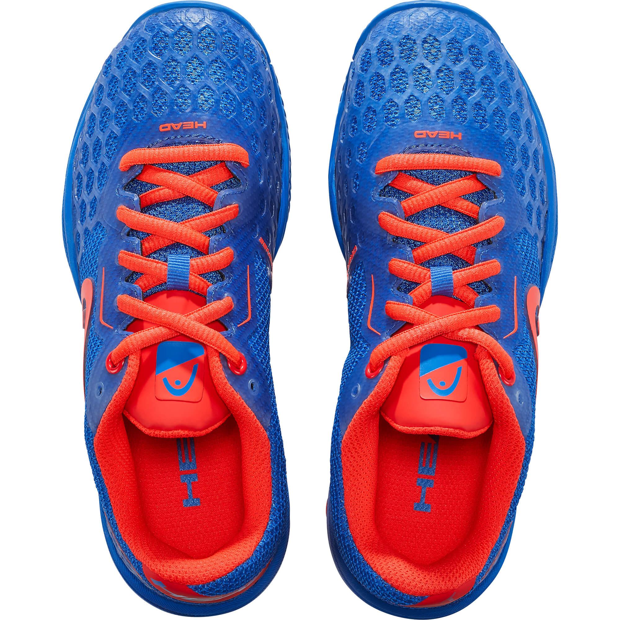 Head Kids Revolt Pro 3.0 Tennis Shoes - Royal Blue/Neon Red ...