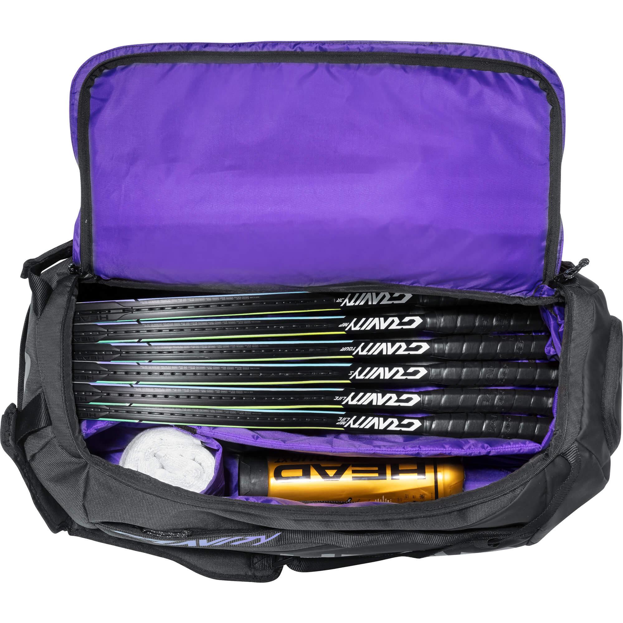 Head Gravity 6 Racket Sport Bag Black/Purple