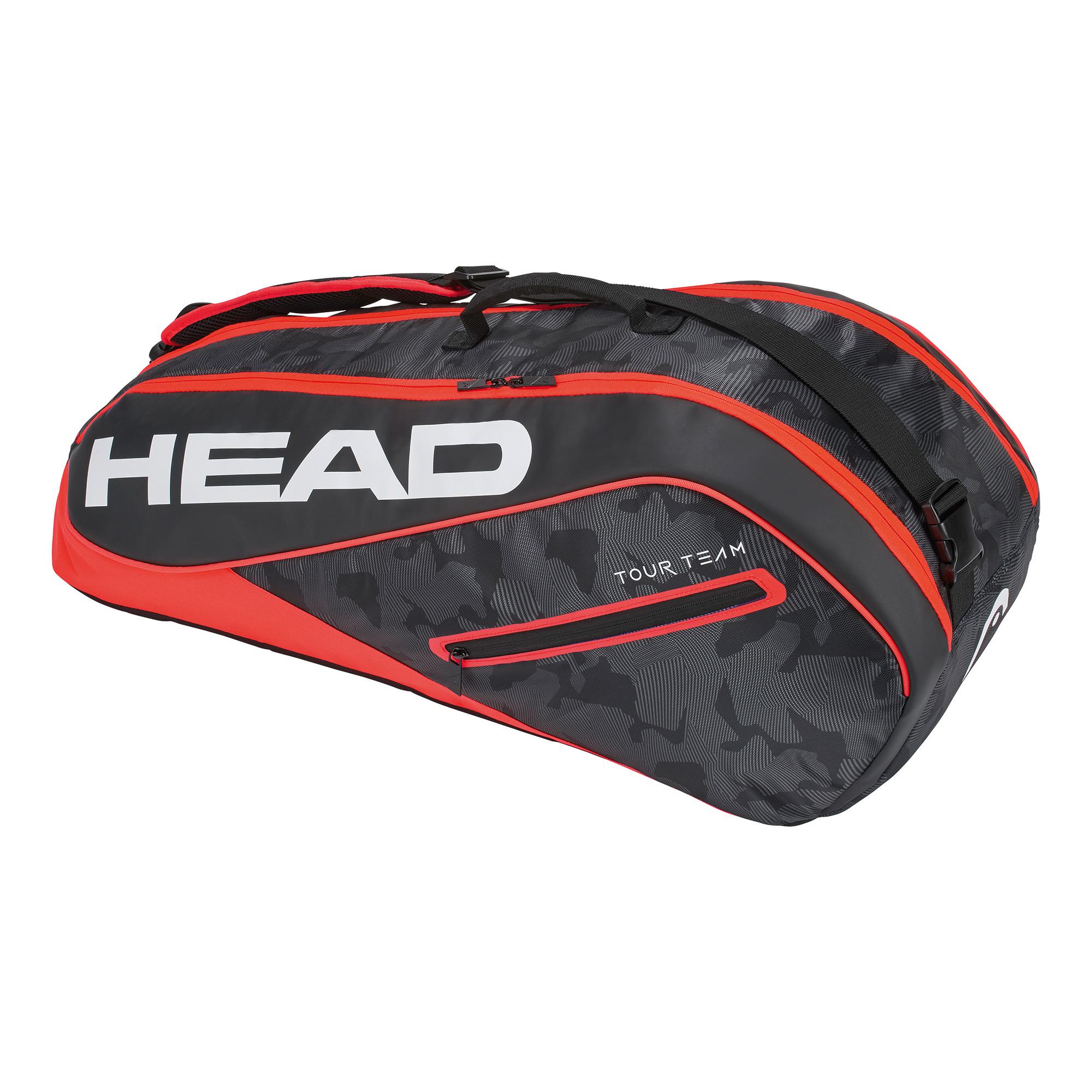 head tour team 6 racquet bag