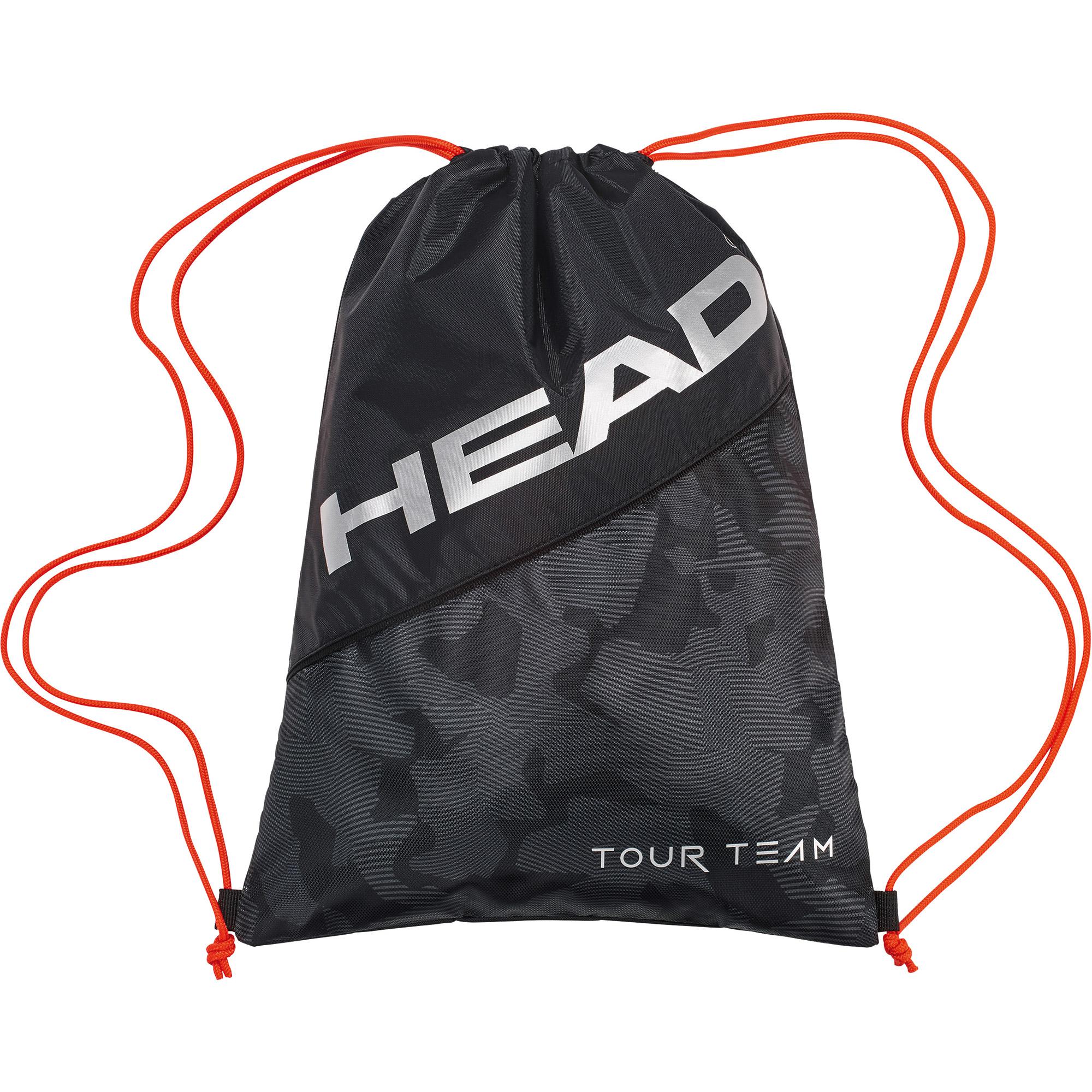 Head Tour Team Shoe Sack Black/Silver/Red