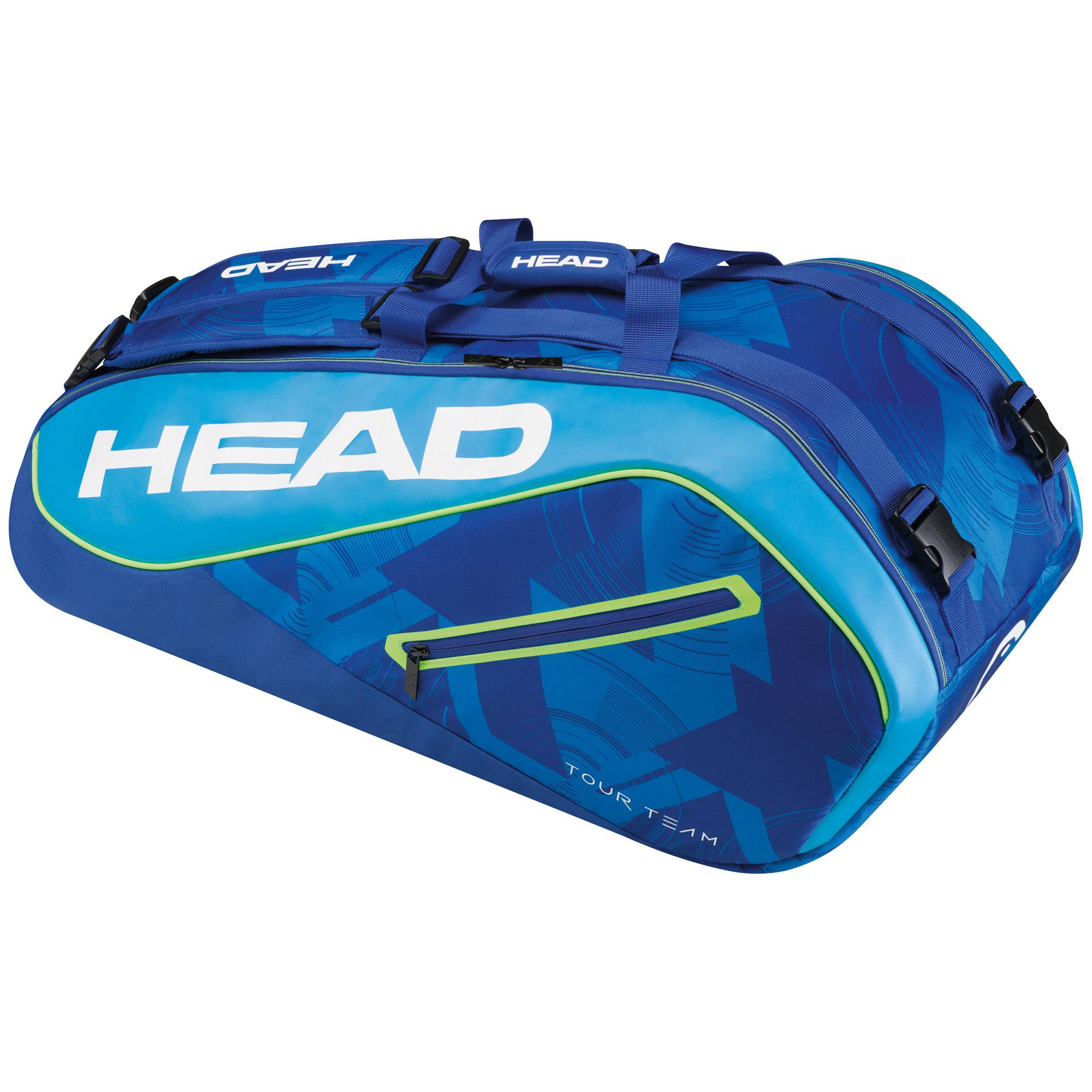 Head Tour Team 9 Racket Bag Blue