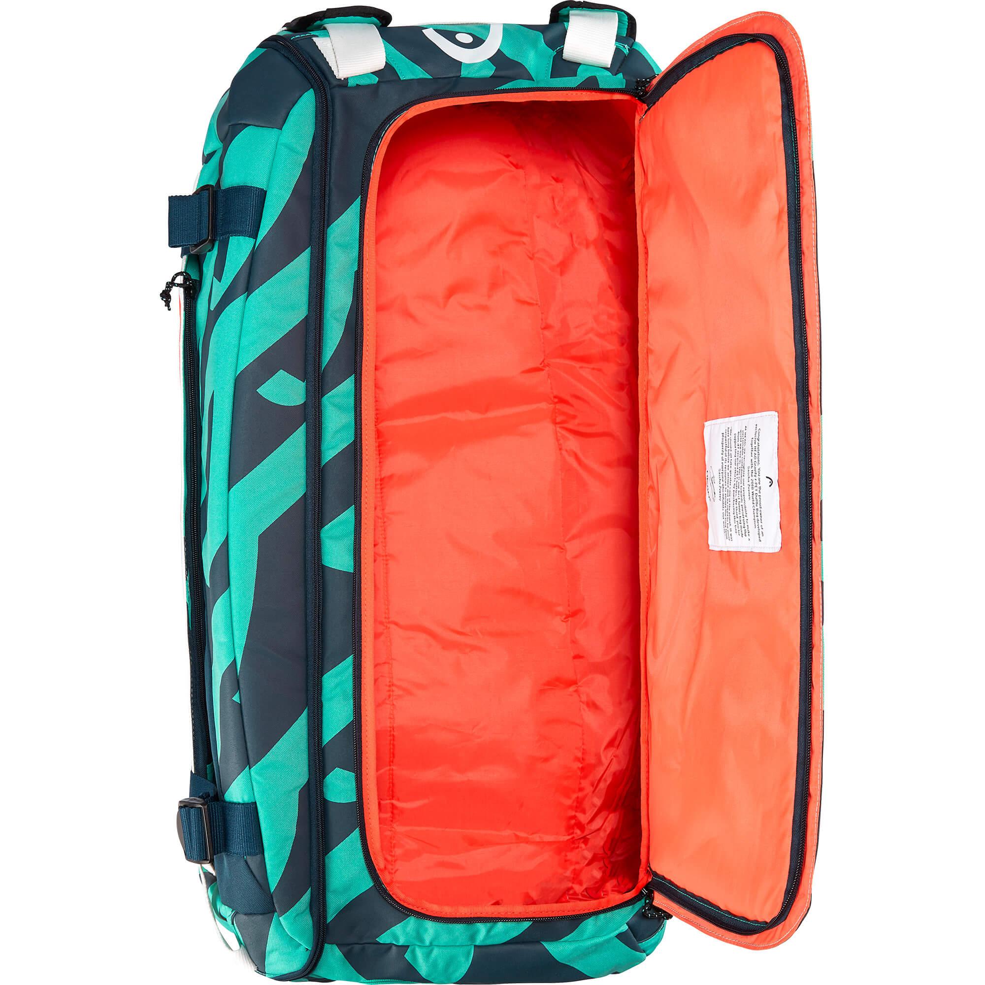 Head Gravity rPET 12 Racket Duffel Bag Turquoise