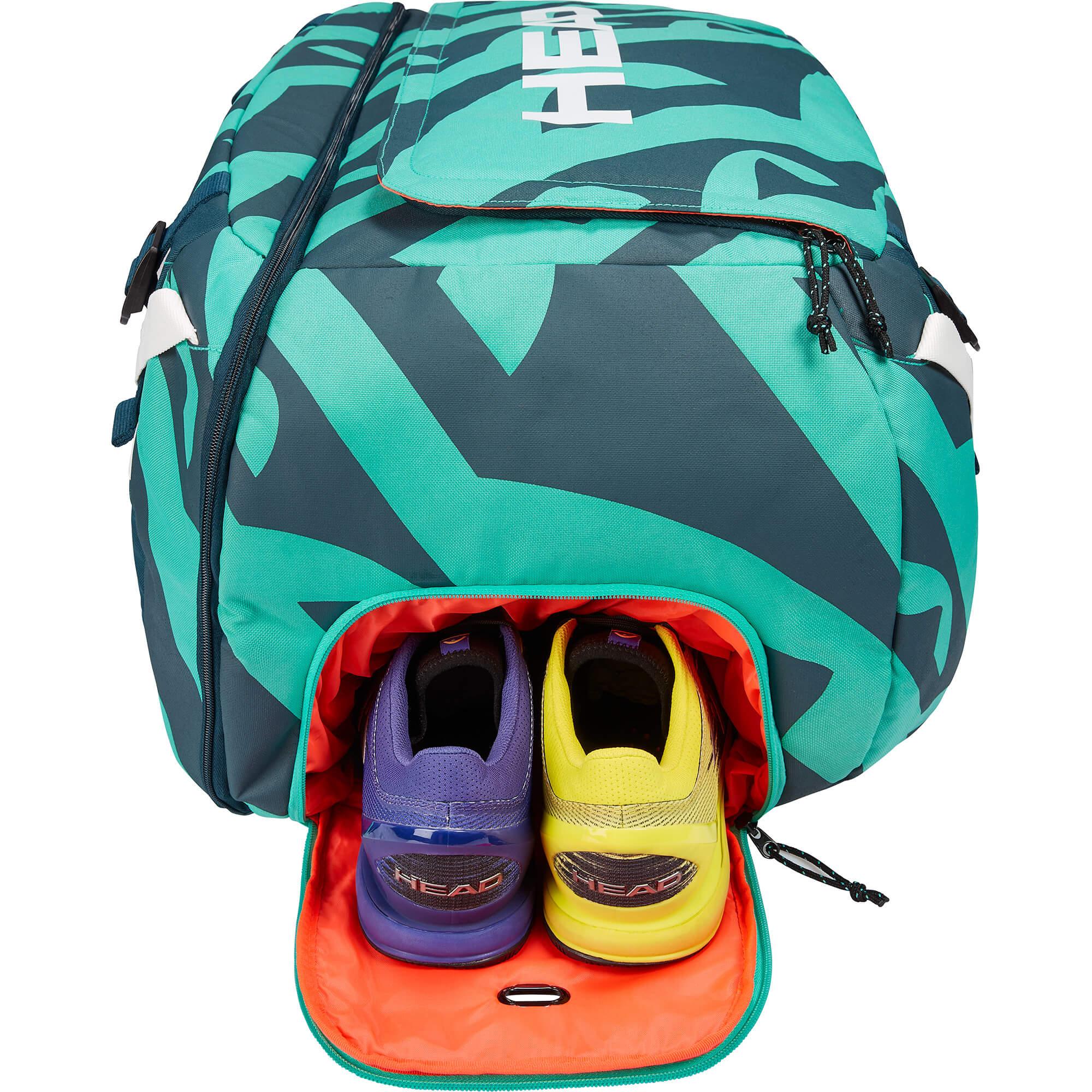 Head Gravity rPET 12 Racket Duffel Bag Turquoise