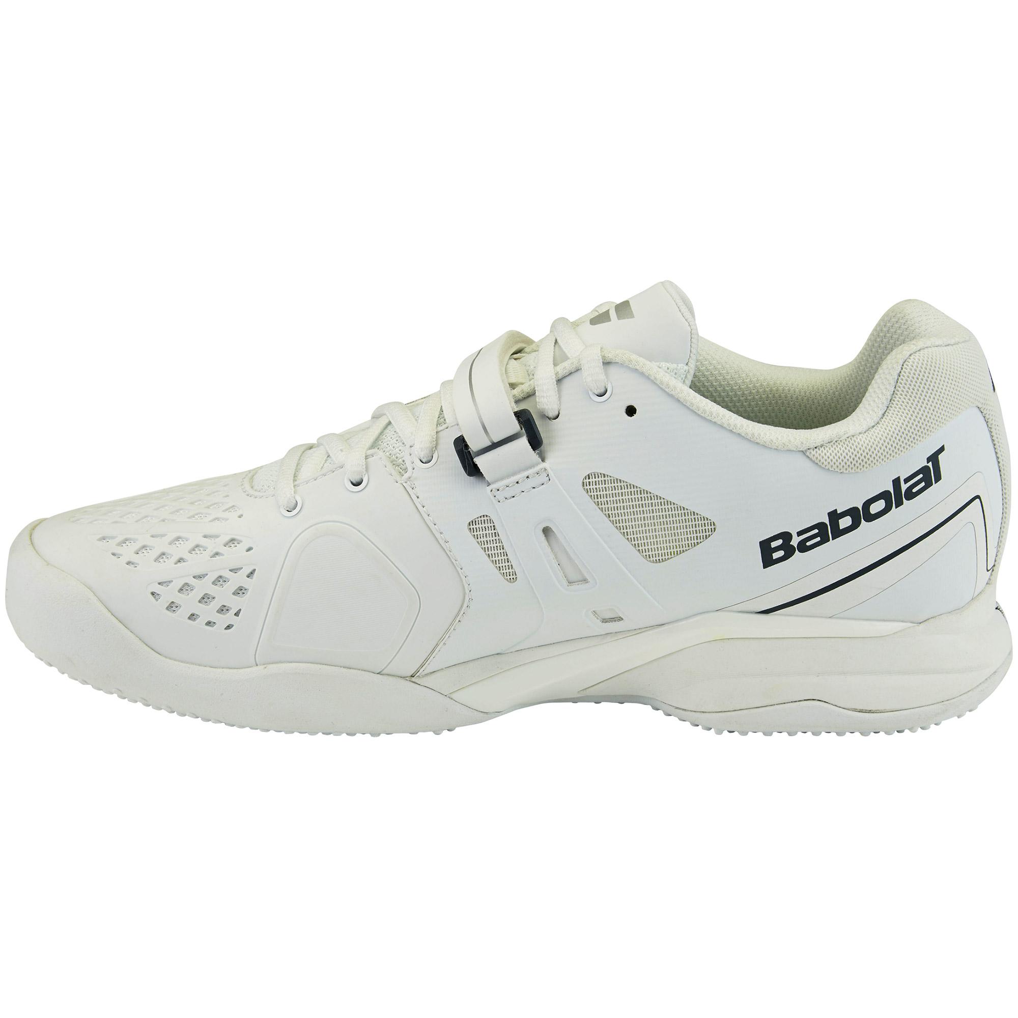 Babolat Propulse Wimbledon Grass Court Tennis Shoes - White - Tennisnuts.com