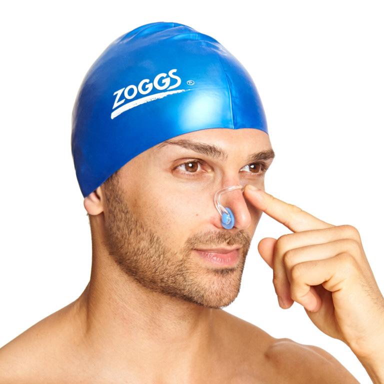 Zoggs Swimming Nose Plugs Blue