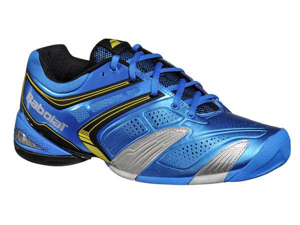 Babolat Mens V Pro 2 All Court Tennis Shoes Blue Yellow 10 Blu Yel