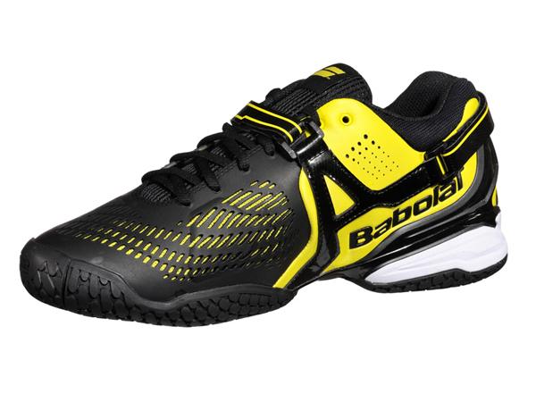 Laat je zien Grappig Oude man Babolat Mens Propulse 4 Tennis Shoes - Black/Yellow - Tennisnuts.com