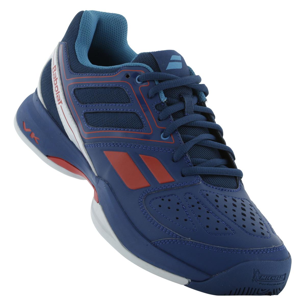 Babolat Mens Pulsion 4 BPM Tennis Shoes Blue Babolat Mens Pulsion 4 BPM Tennis Shoes Blue