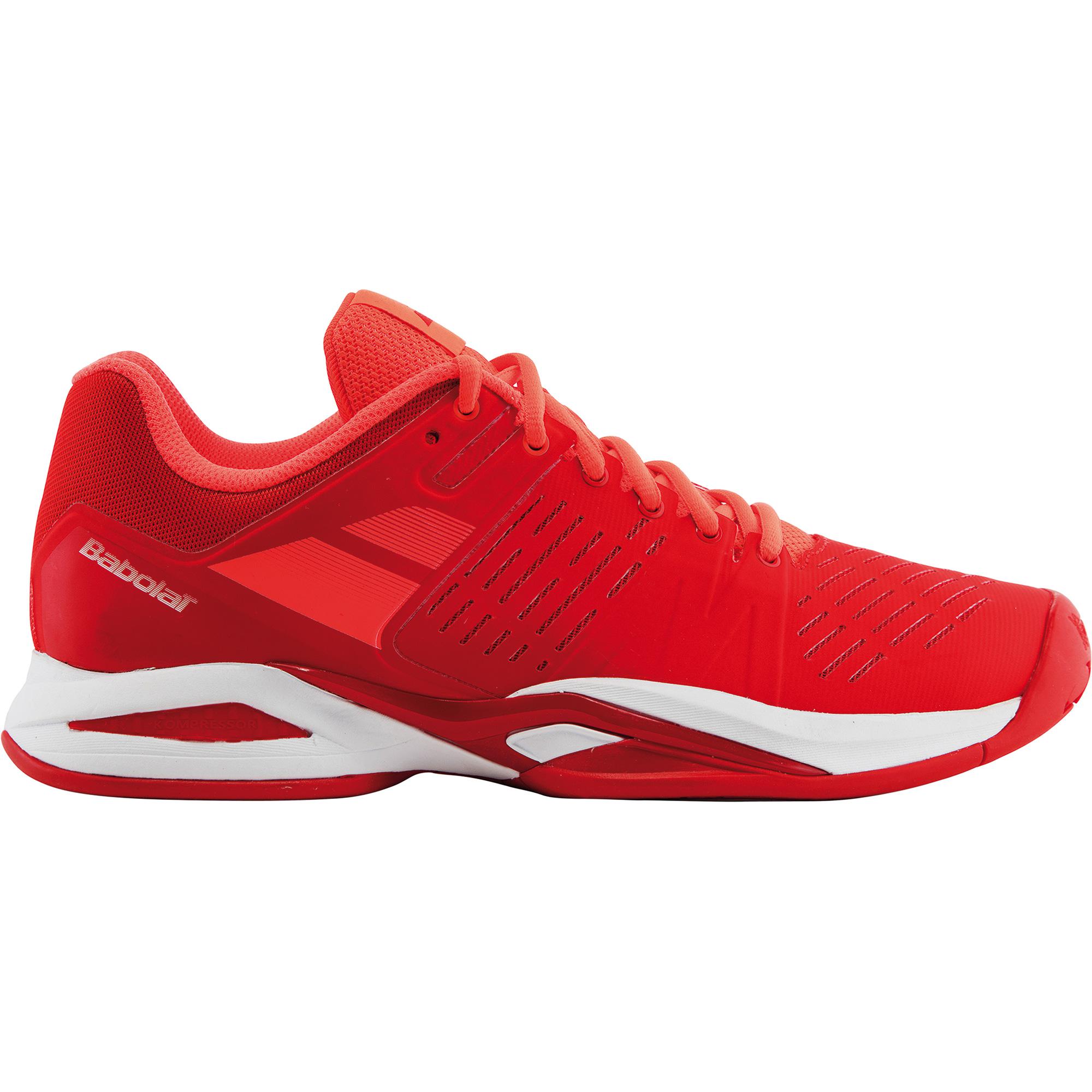 Babolat Mens Propulse Team AC Tennis Shoes Red White