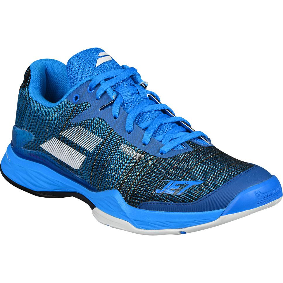 Babolat Mens Jet Mach II Tennis Shoes - Diva Blue/Black - Tennisnuts.com