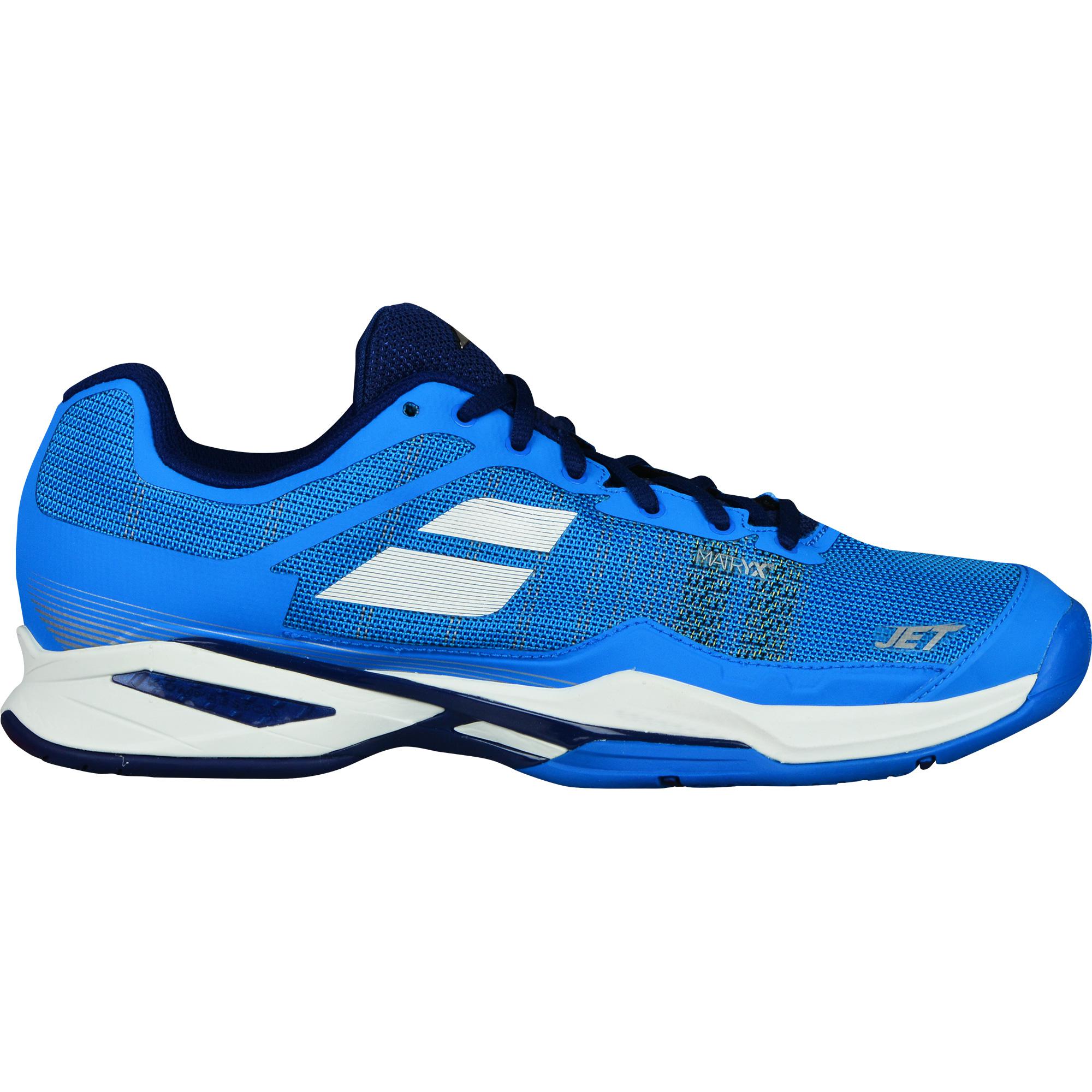 Babolat Mens Jet Mach I Tennis Shoes Diva Blue/White