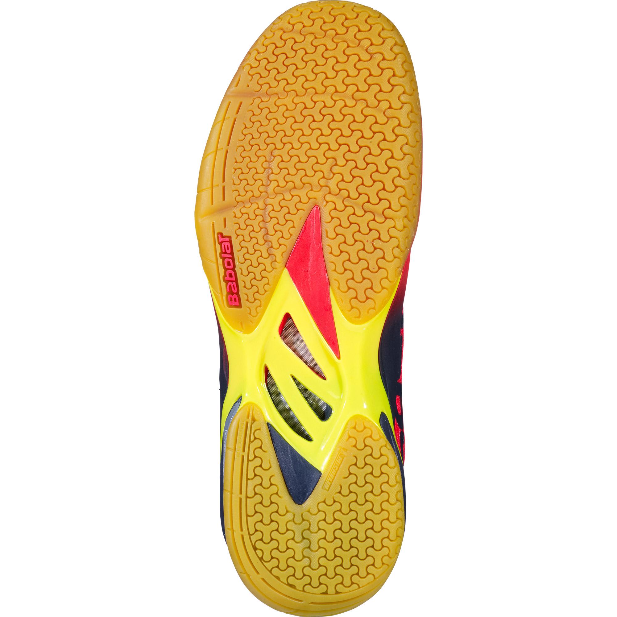 babolat red shoes