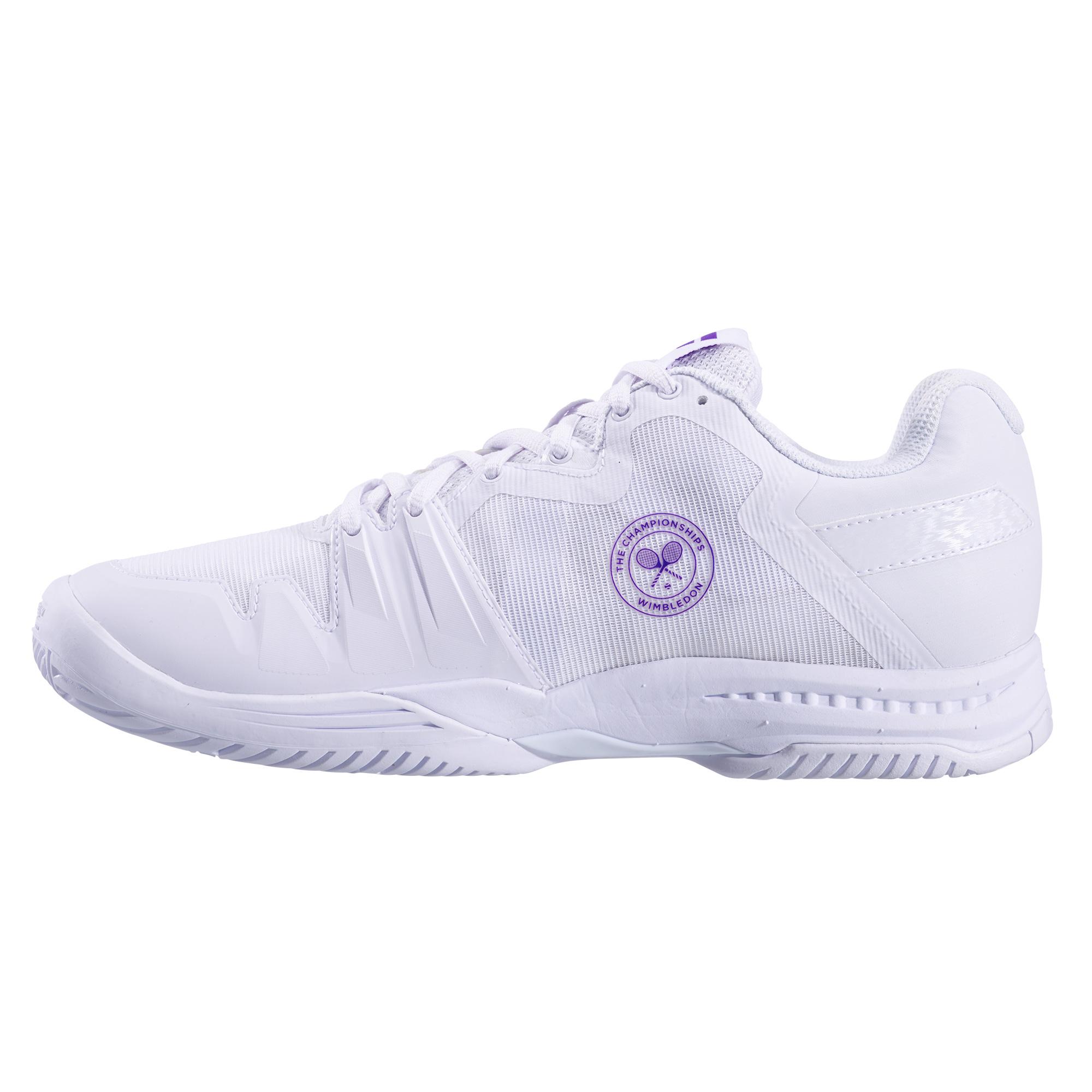 Babolat Mens SFX3 Wimbledon Tennis Shoes White/Purple