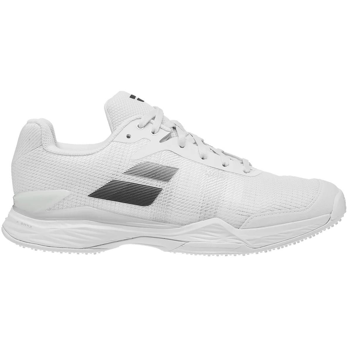 Babolat Mens Jet Mach II Grass Tennis Shoes - White - Tennisnuts.com