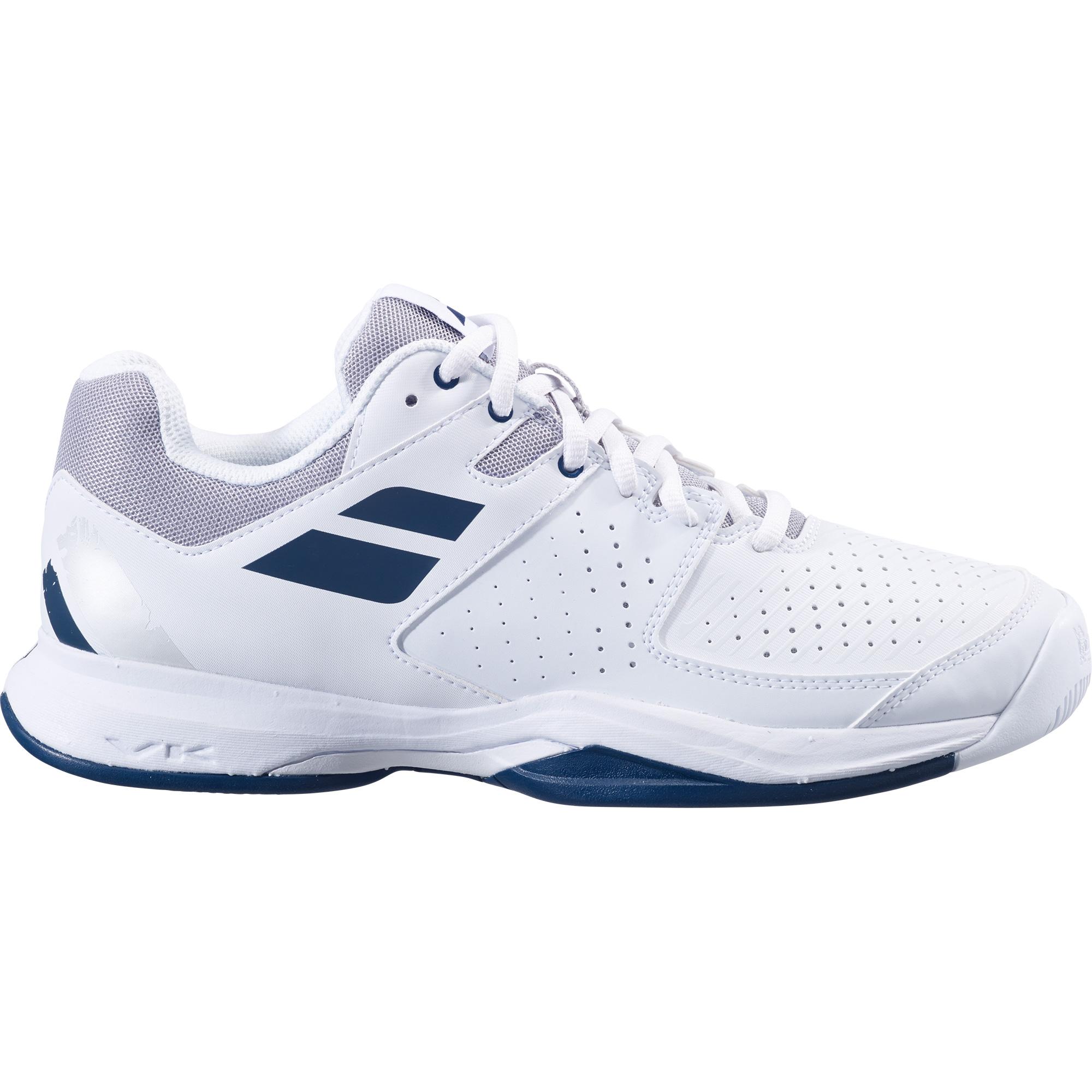 Babolat Mens Pulsion Tennis Shoes White/Estate Blue