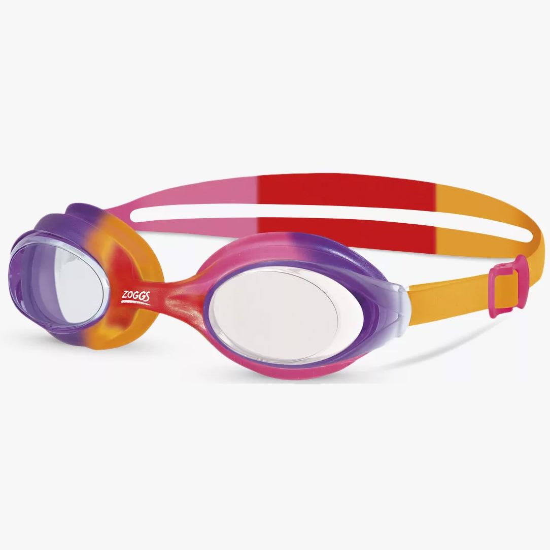 Zoggs Junior Bondi Swimming Goggles - Purple/Orange/Red - Tennisnuts.com