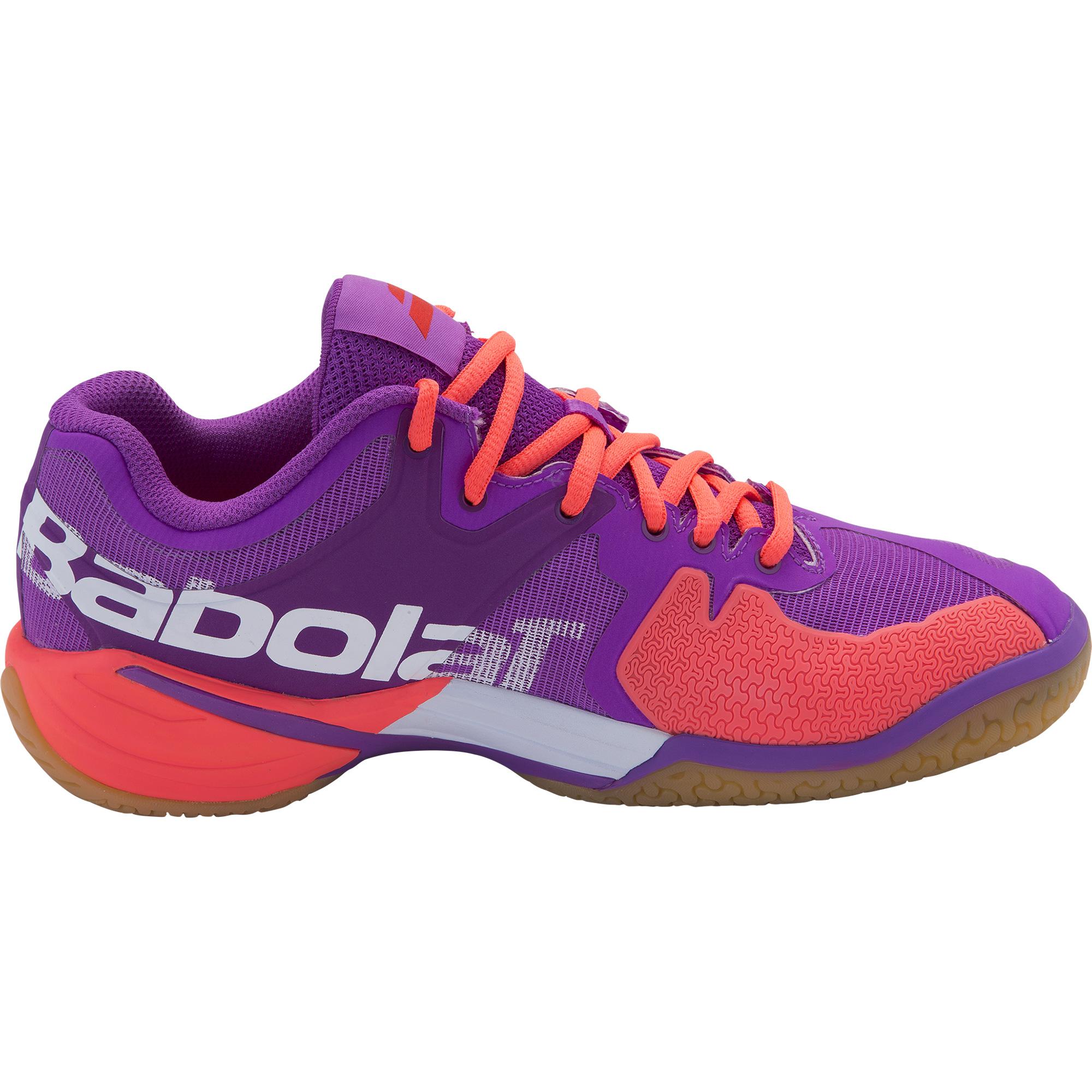 Babolat Womens Shadow Tour Badminton Shoes - Purple - Tennisnuts.com